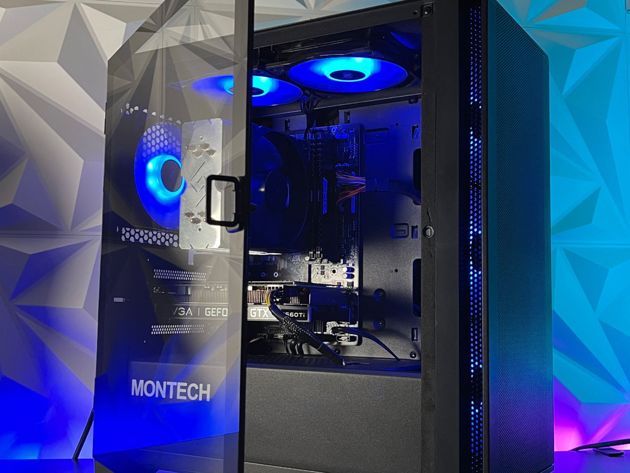 GTX 1660 Ti 6GB, Ryzen 3 2300X, 16GB RAM | Black Gaming Computer/PC