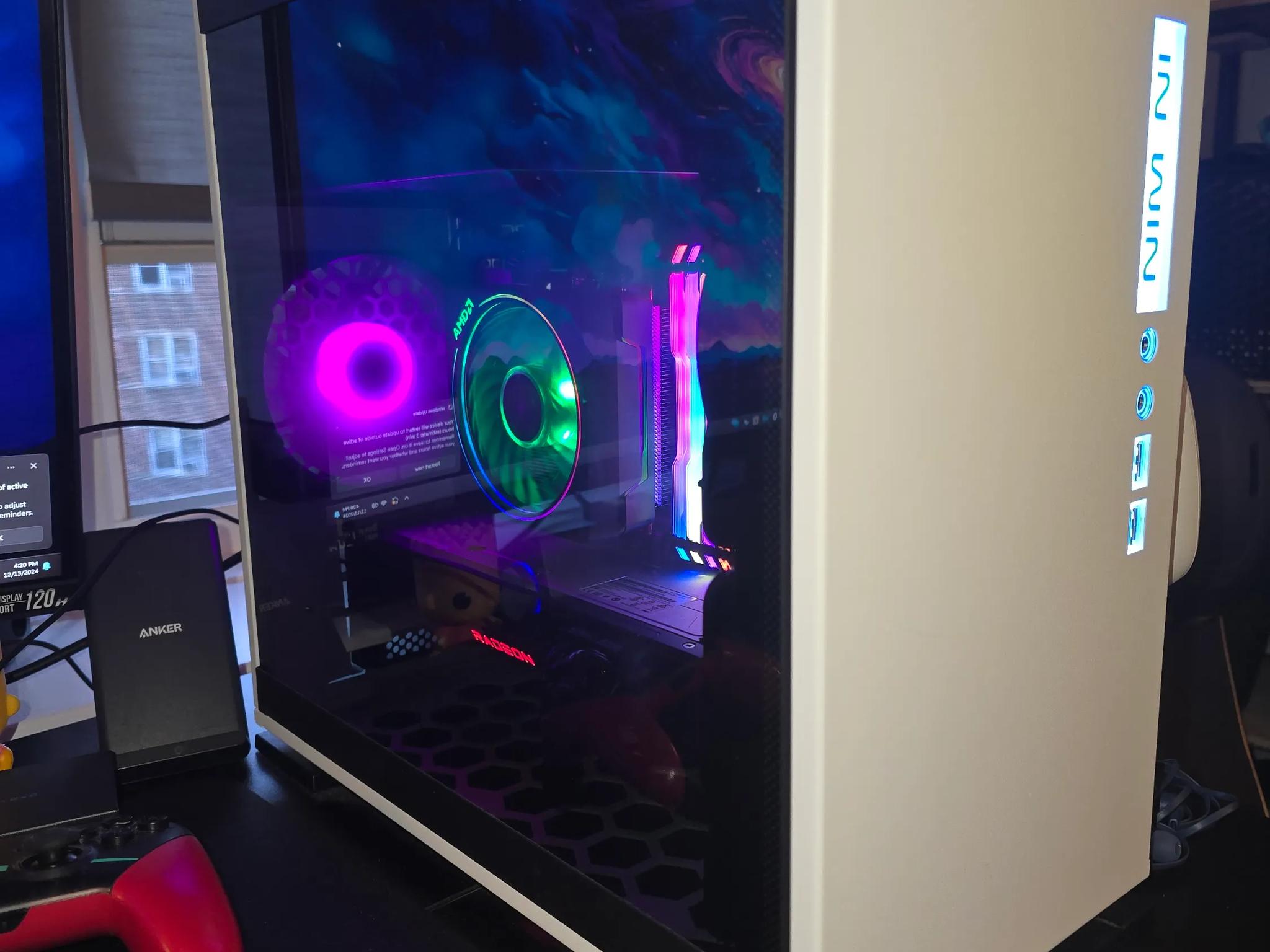 AMD Gaming PC: 6700xt, R7 3800x