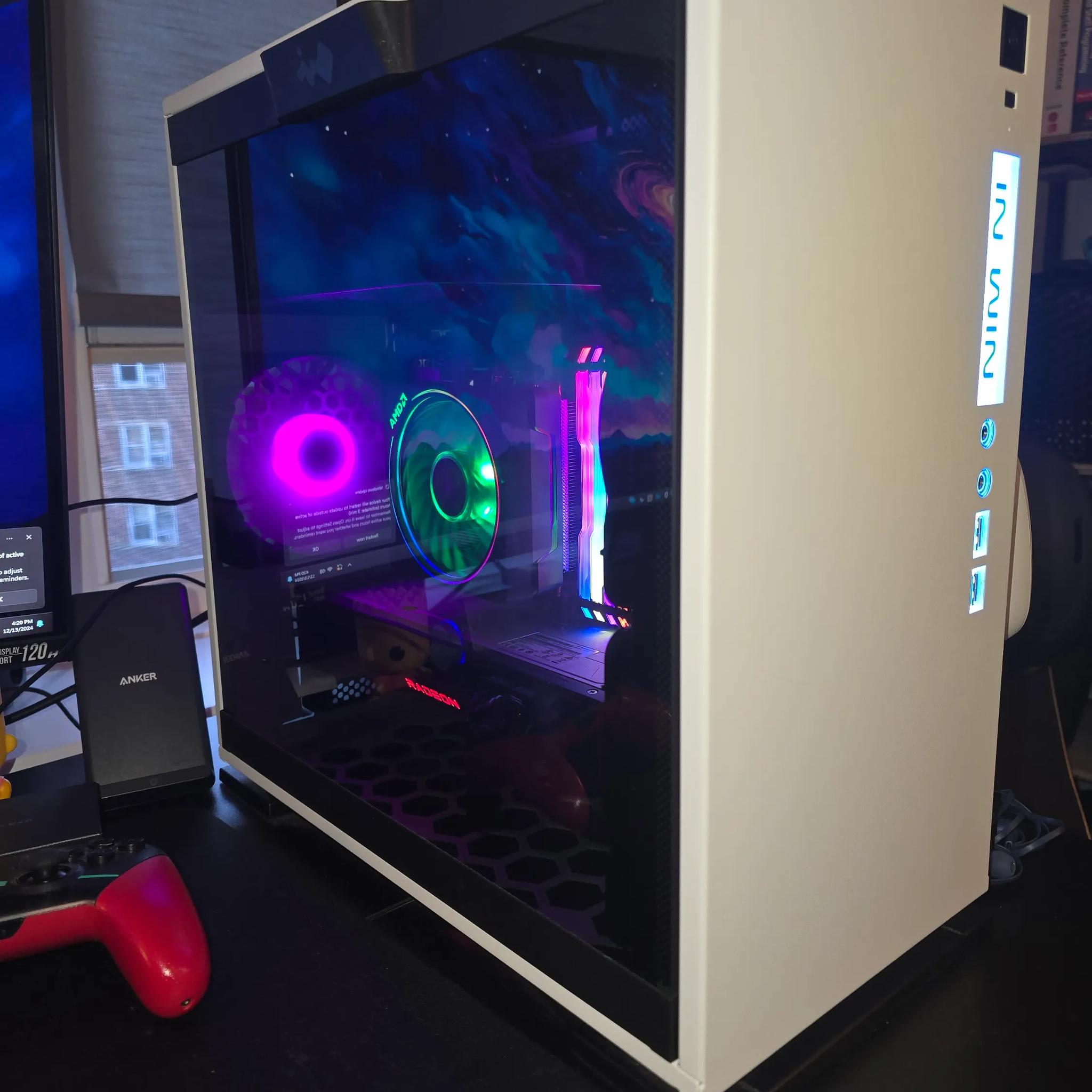 AMD Gaming PC: 6700xt, R7 3800x