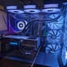 CORSAIR - iCUE LINK TITAN 360 RX Liquid CPU Cooler with RGB Lighting - Black