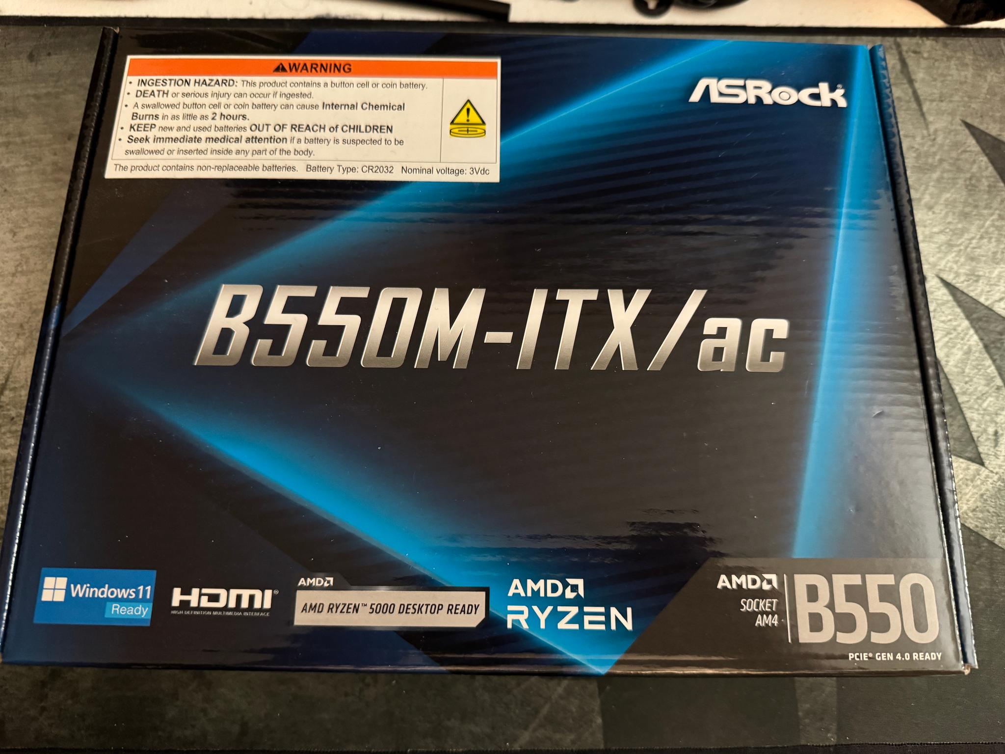 Bundle! Ryzen 5 5600 + Mini ITX Motherboard & 32GB RAM