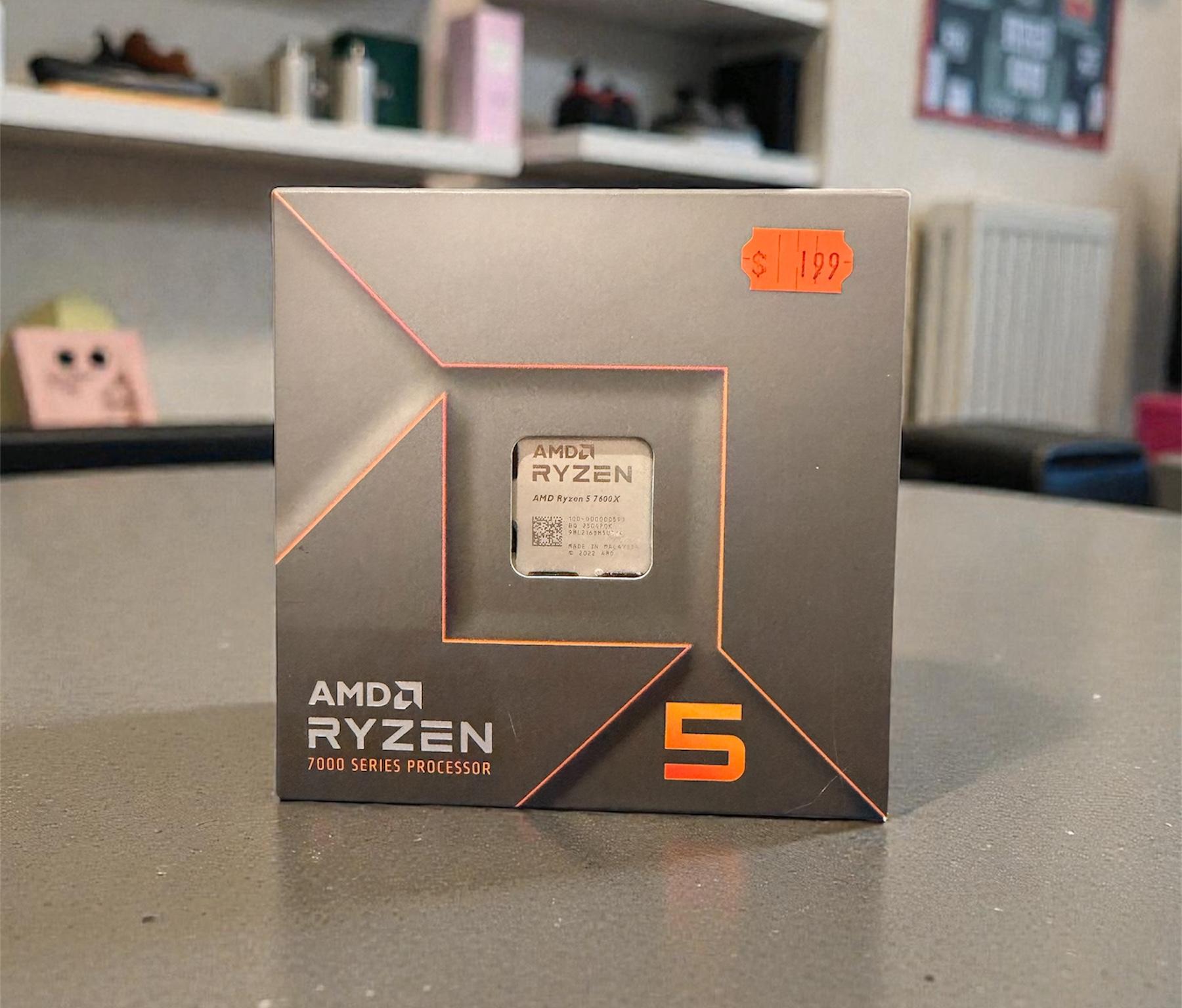 AMD RYZEN 5 7600X — Mint Condition!