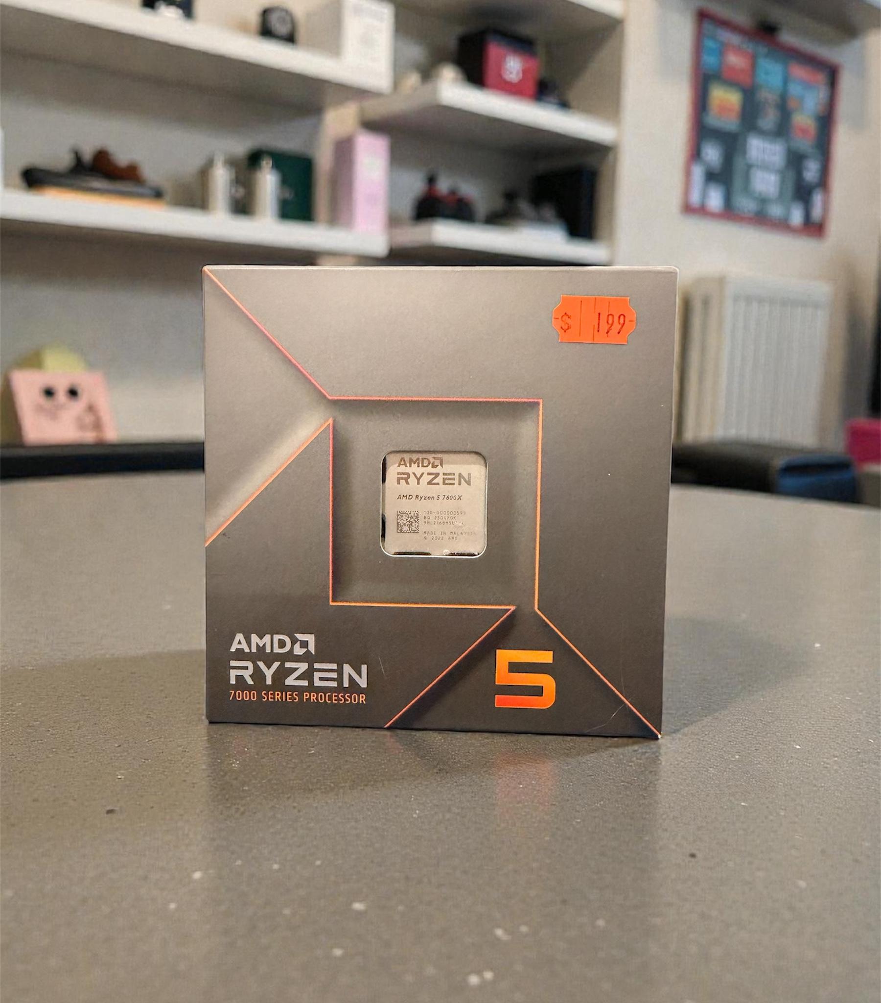 AMD RYZEN 5 7600X — Mint Condition!