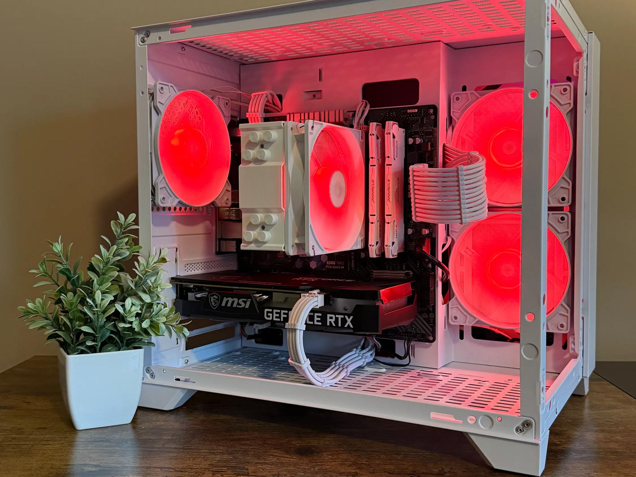 🎮 Balanced Gamer ⚖️ | RTX 3060 | Ryzen 5 5600 | 16GB RAM | 512GB SSD |⚪ High Performance Gaming PC⚪