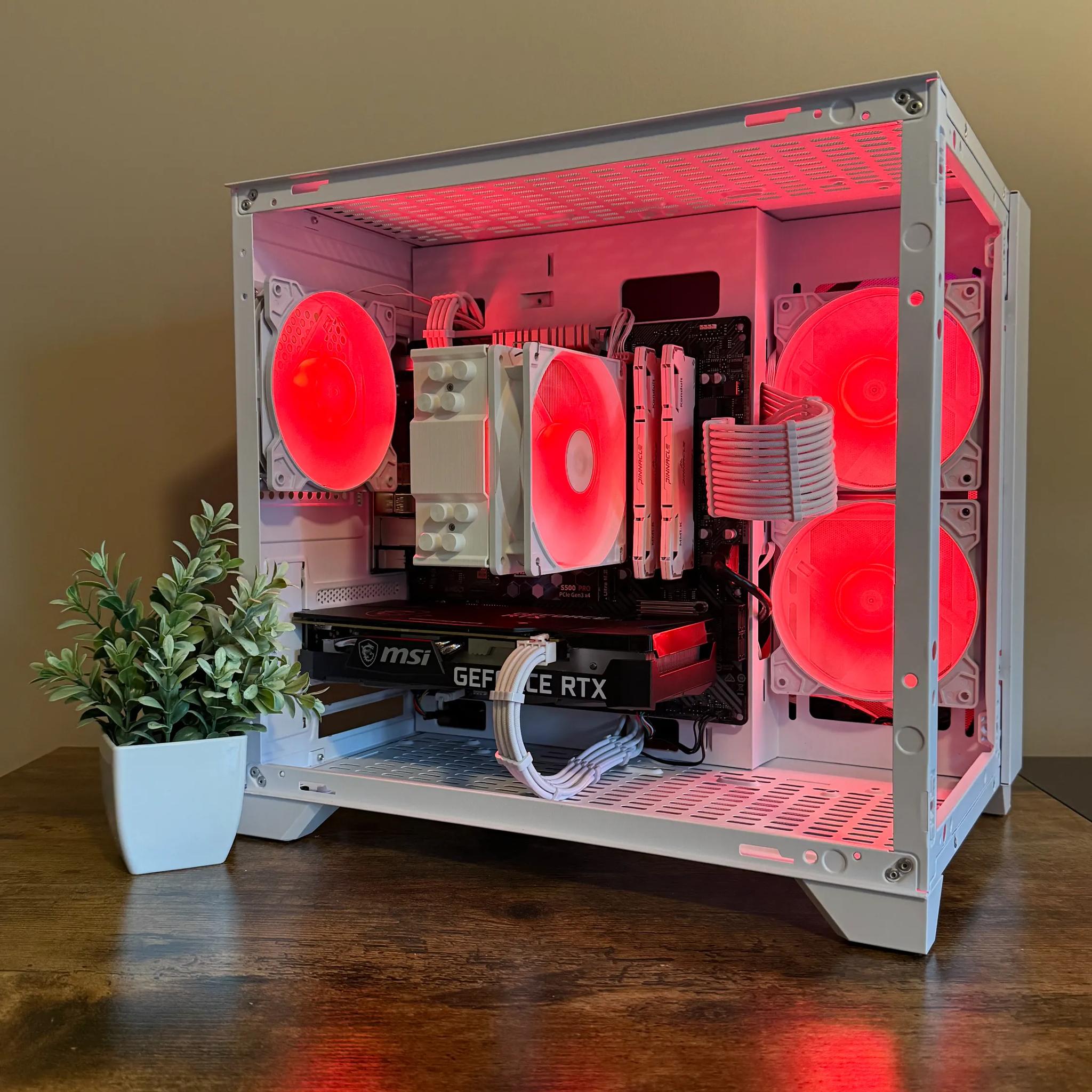 🎮 Balanced Gamer ⚖️ | RTX 3060 | Ryzen 5 5600 | 16GB RAM | 512GB SSD |⚪ High Performance Gaming PC⚪