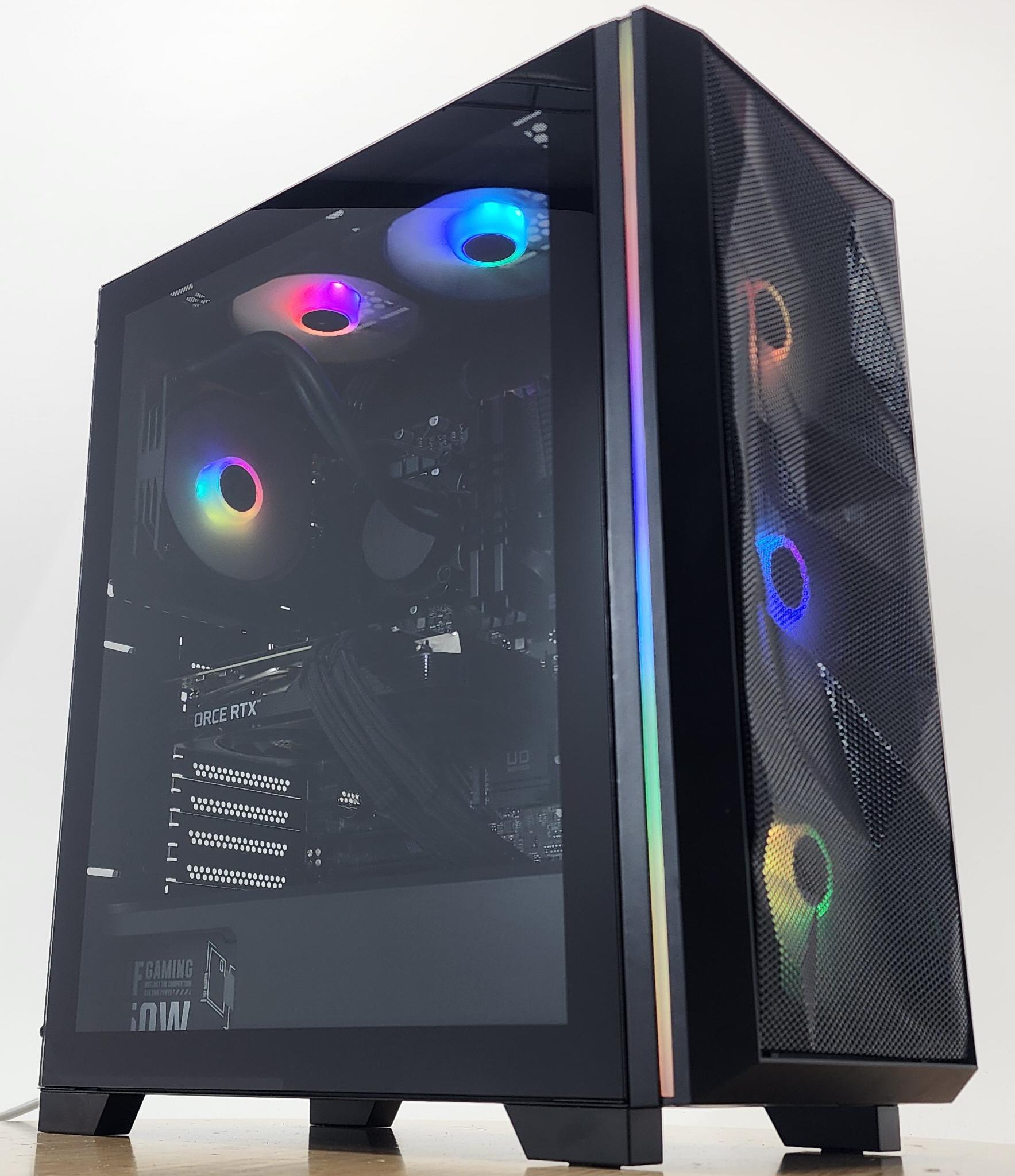 Gaming PC i7-11700F 16GB RAM 500GB SSD+1TB HDD RTX 3060 Ti 8GB Win11 PC