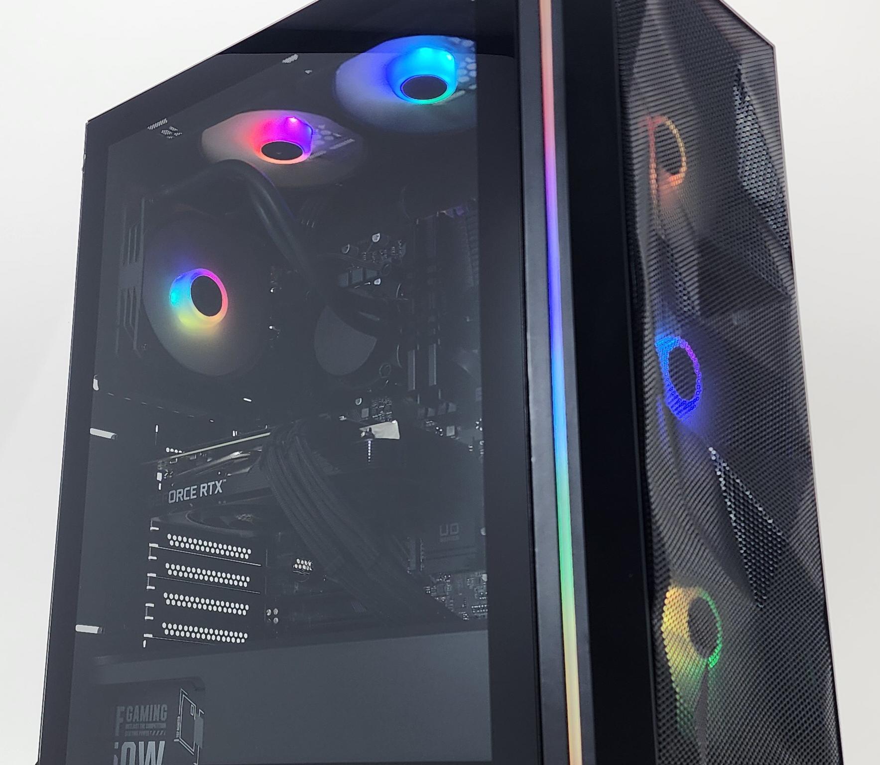 Gaming PC i7-11700F 16GB RAM 500GB SSD+1TB HDD RTX 3060 Ti 8GB Win11 PC
