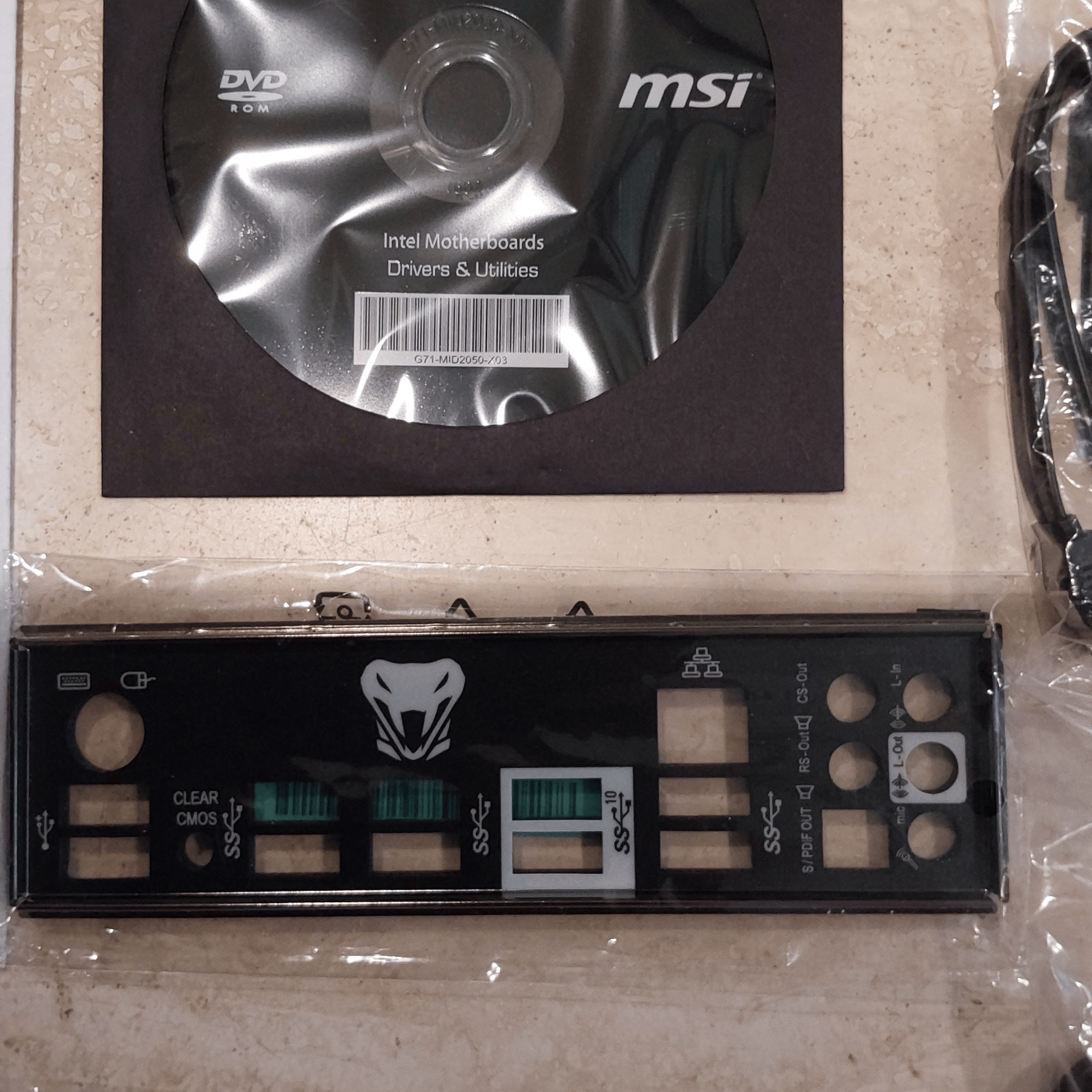 MSI Intel X99A SLI KRAIT Edition Motherboard. Pre-owned, in original retail box