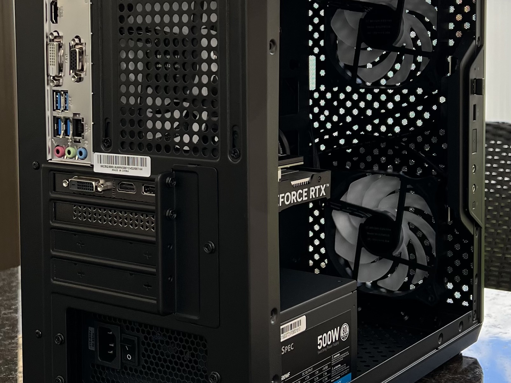 Budget Ryzen 5 4500 0.75 TB  SSD NVME 32 GB DDR4 RTX 3050 6 GB - All new parts!