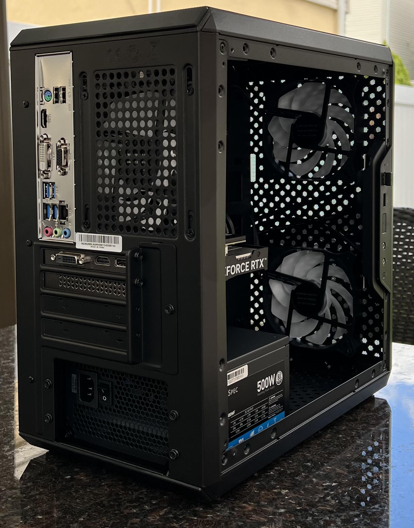 Budget Ryzen 5 4500 0.75 TB  SSD NVME 32 GB DDR4 RTX 3050 6 GB - All new parts!
