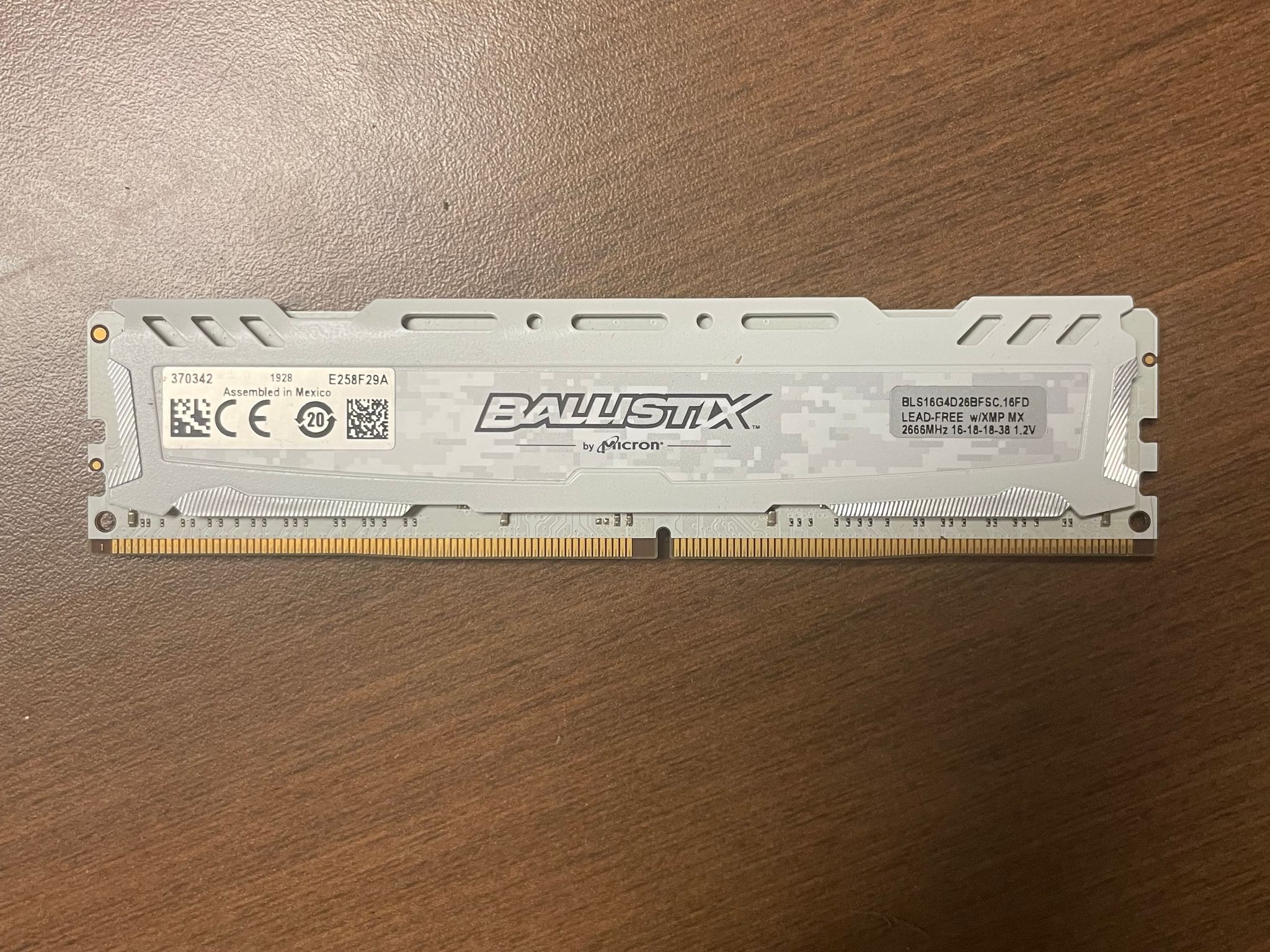 Crucial Ballistix Sport LT 16 GB (2 x 8 GB) 16GB DDR4-2933 (2x8GB)