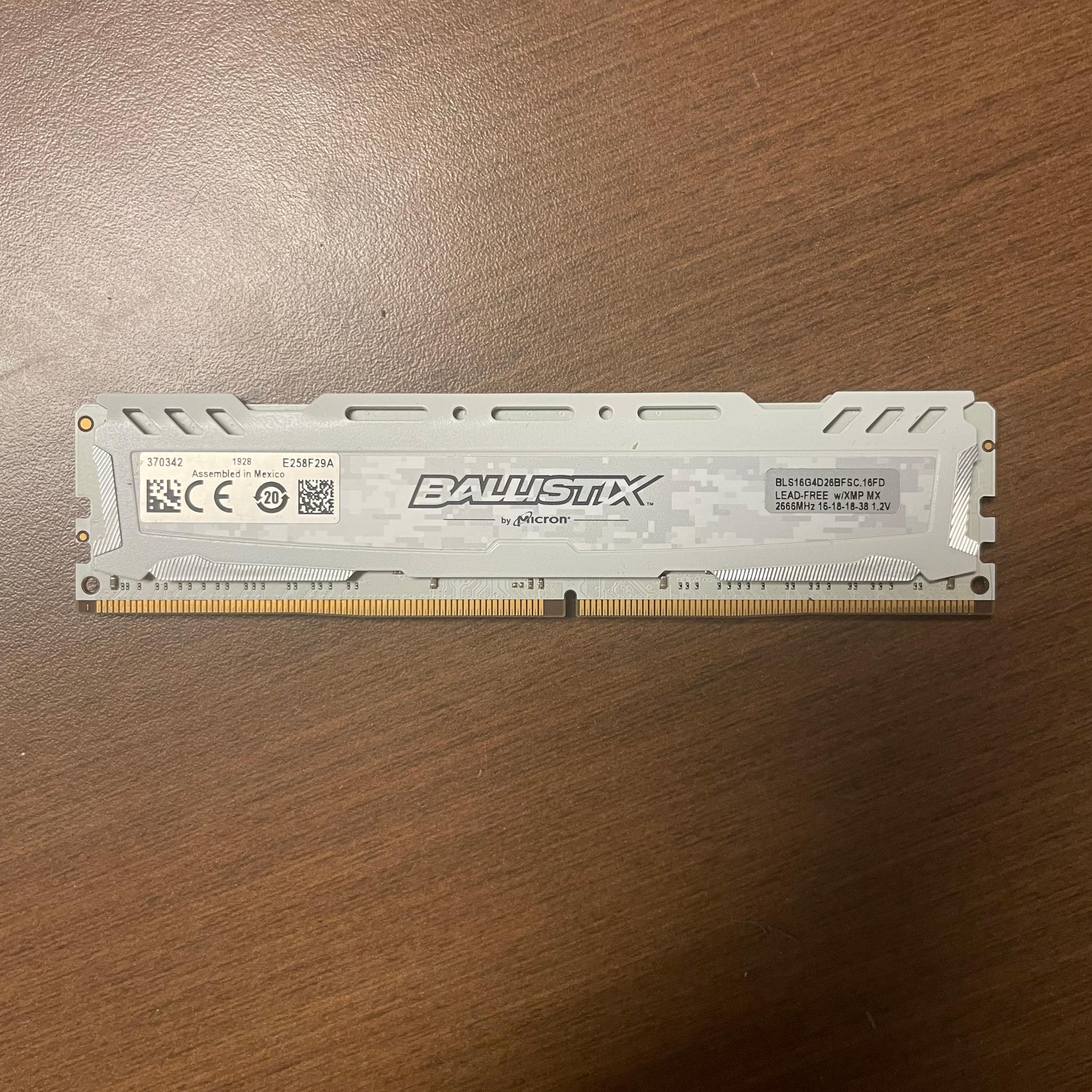 Crucial Ballistix Sport LT 16 GB (2 x 8 GB) 16GB DDR4-2933 (2x8GB)
