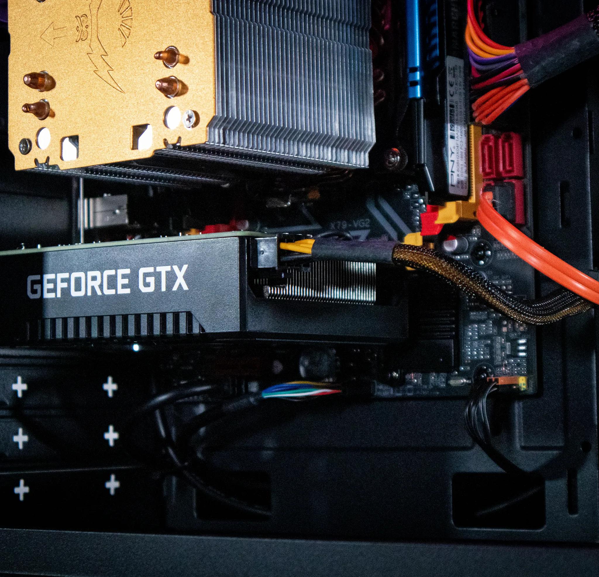 4Cs GTX 1660Super 24GB Windows 10 Intel i7 800GB Gaming Workstation