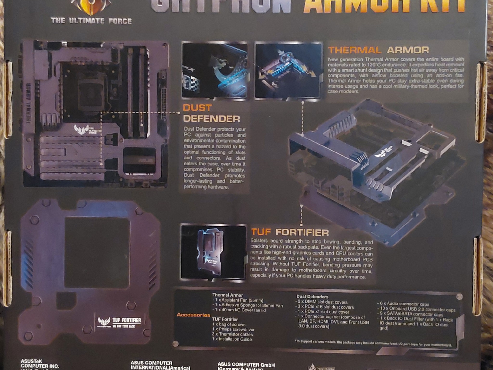 ASUS INTEL Z97 GRYPHON LGA1150 DDR3 mATX MOTHERBOARD WITH INCLUDED ASUS GRYPHON ARMOR KIT