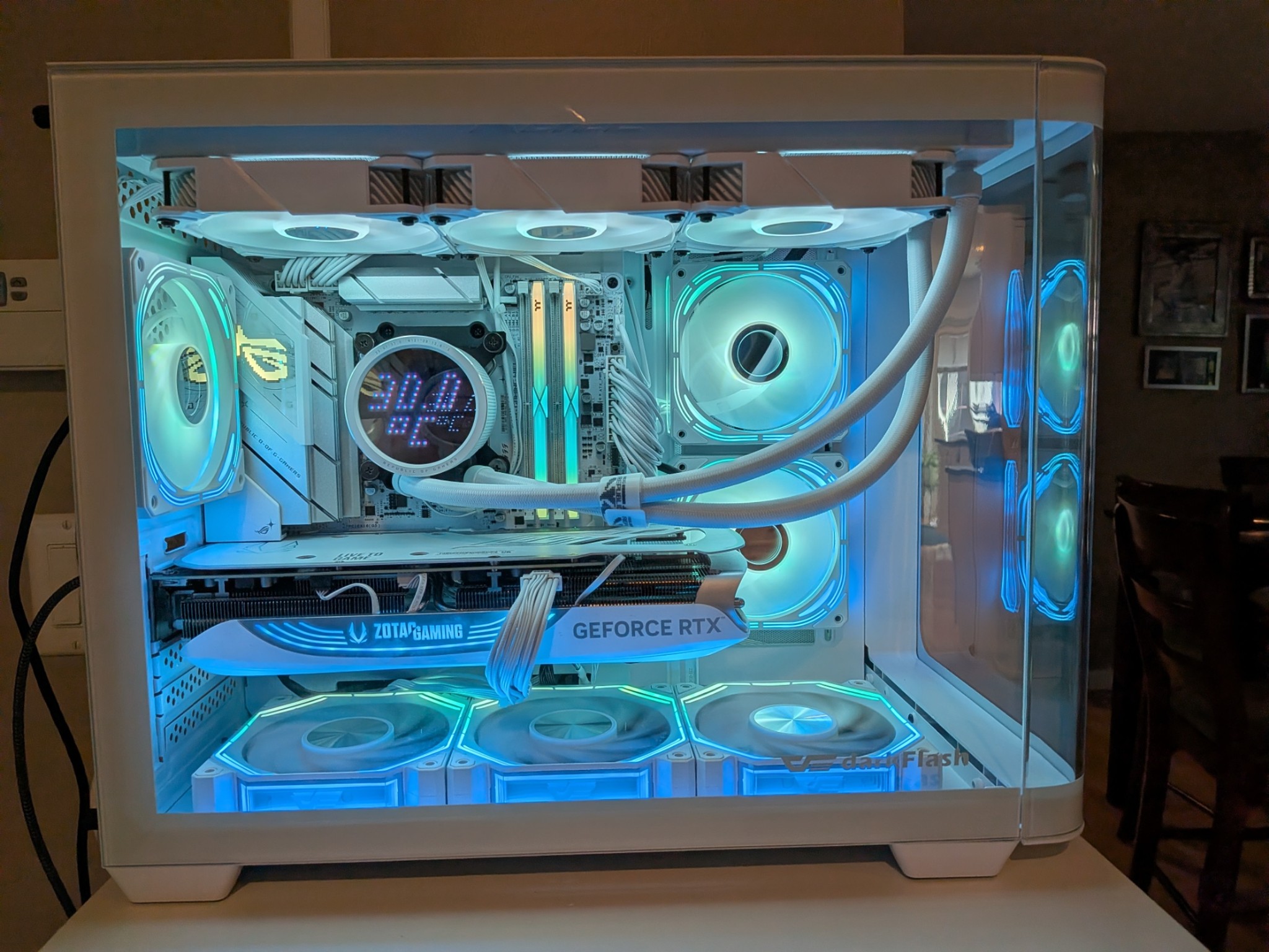 White mATX Gaming PC - Fresh Build!