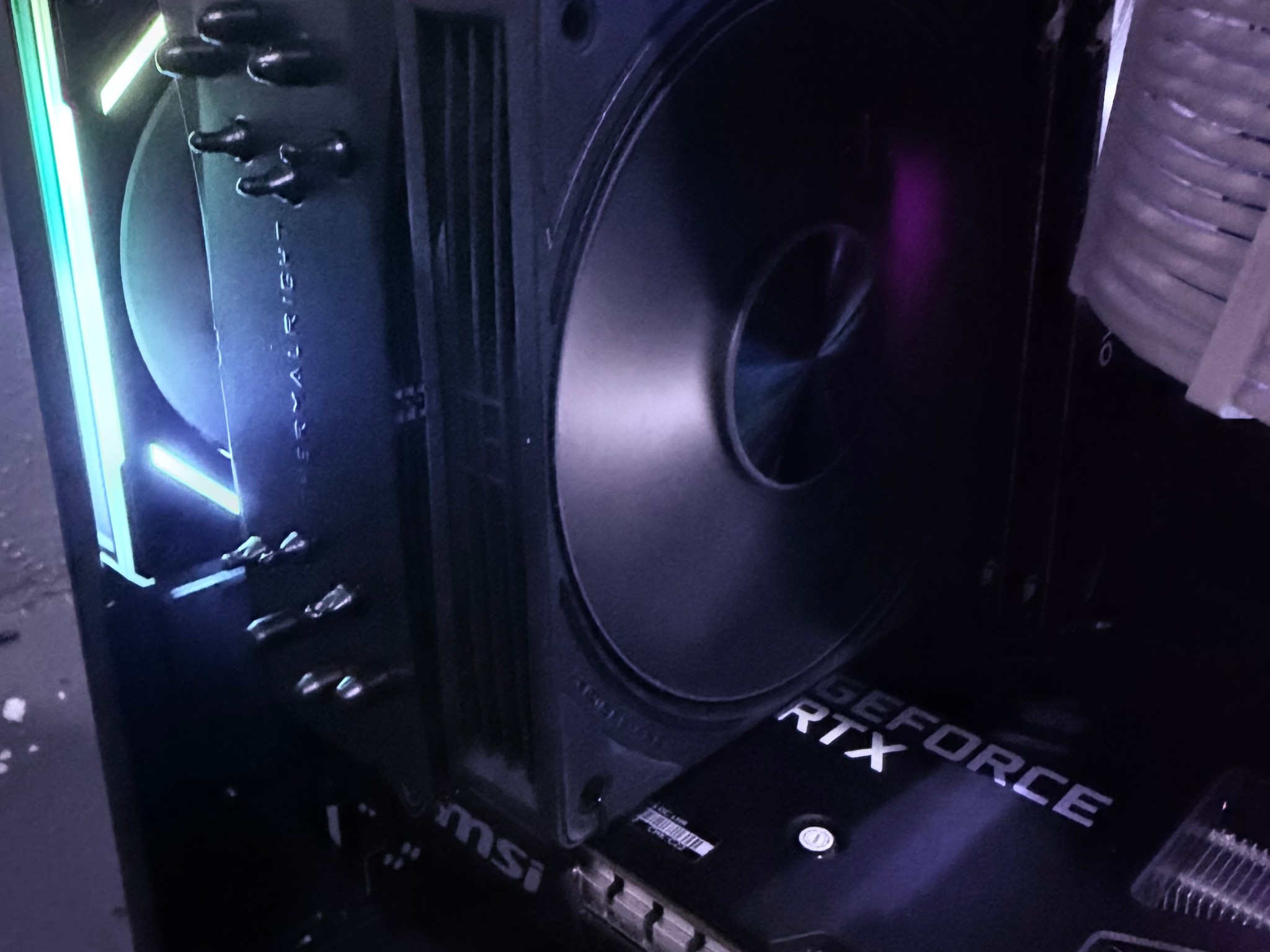 🌈"Neon Shadow"⚫️| 1440p Gaming | i9 10850K | RTX 3060 Ti | 16GB Ram | 1TB+1GB Dram SSD | Free Ship