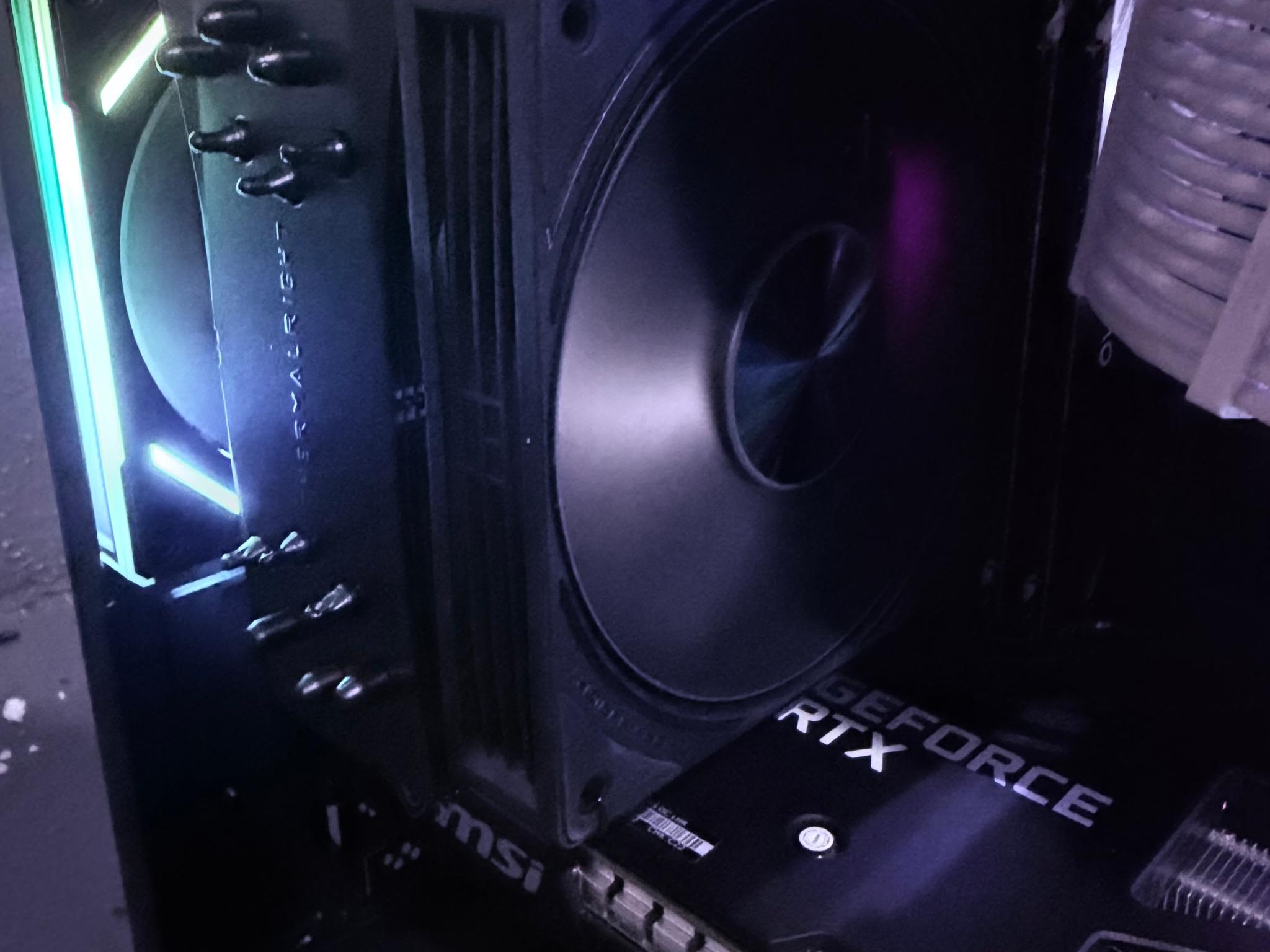 🌈"Neon Shadow"⚫️| 1440p Gaming | i9 10850K | RTX 3060 Ti | 16GB Ram | 1TB+1GB Dram SSD | Free Ship