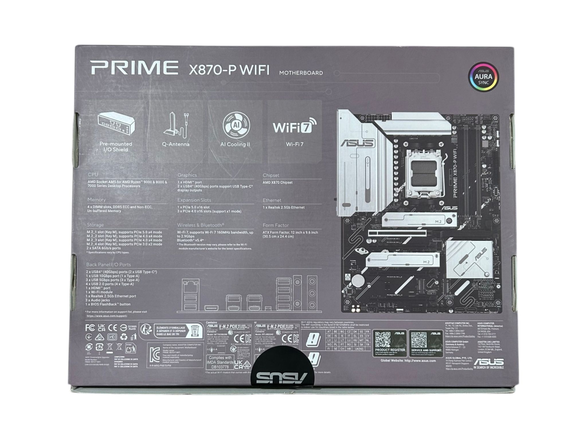 *OPEN BOX* Asus Prime X870-P WI-FI