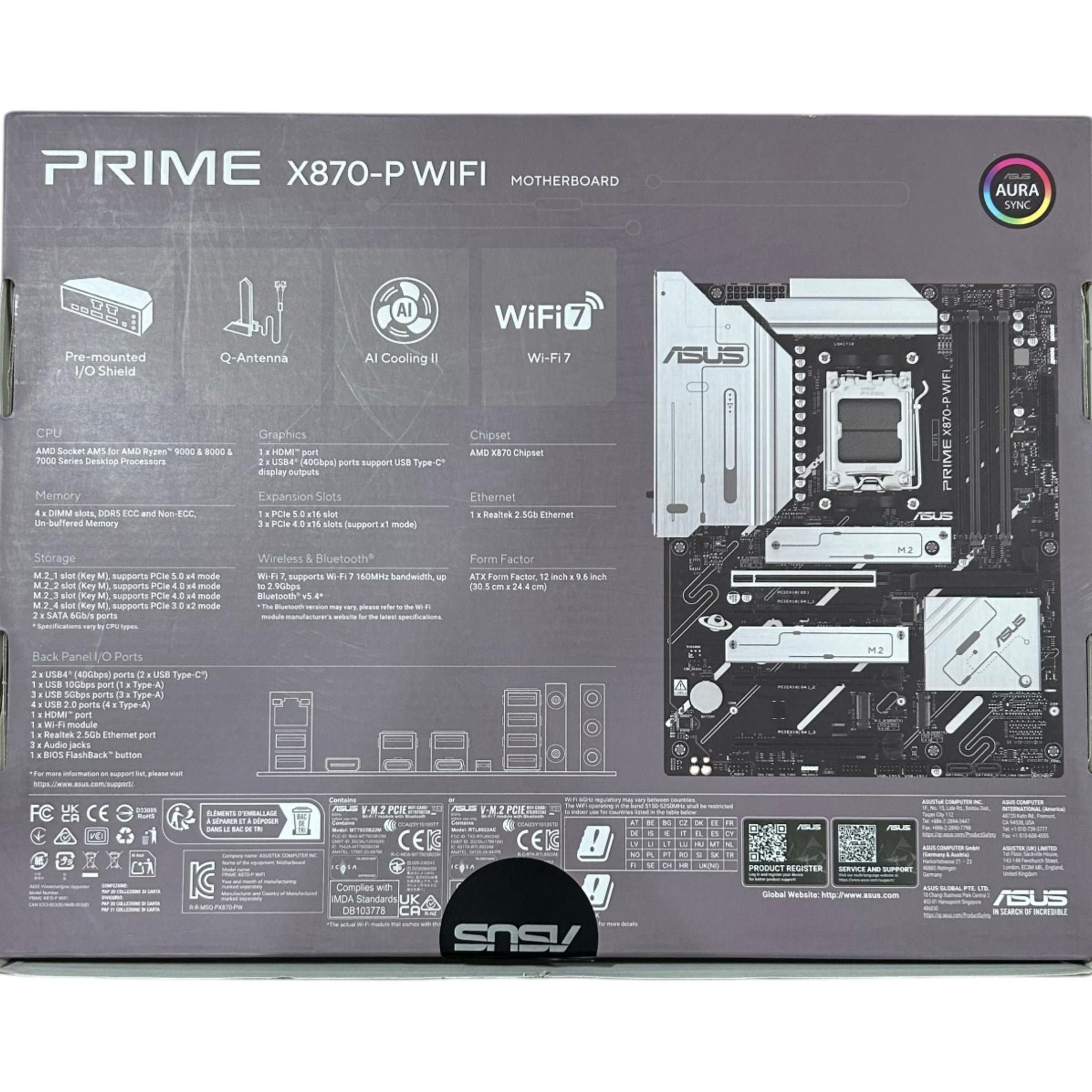 *OPEN BOX* Asus Prime X870-P WI-FI