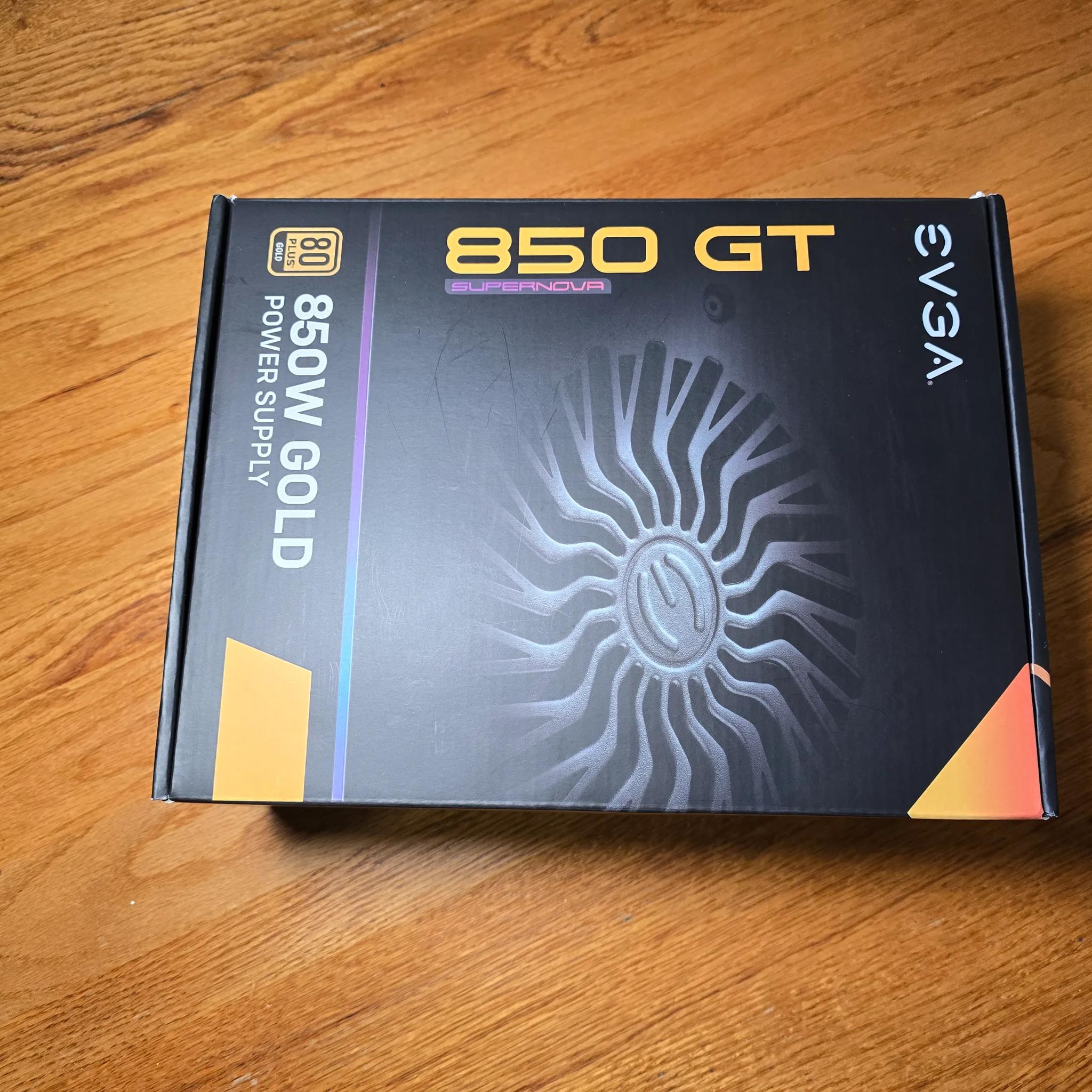 EVGA SuperNOVA 850 GT 850W PSU 80+ Gold Certified Fully Modular ATX Power Supply