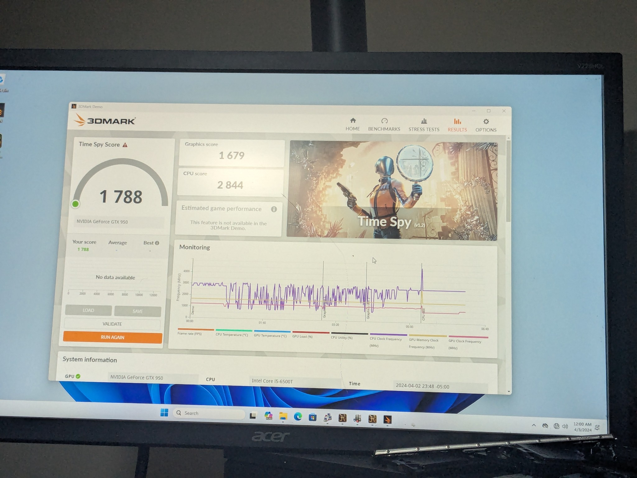 80 FPS Fortnite  | 180 Day Warranty | Win11, i5-6500T, 16GB RAM, GTX 950, 480GB SSD