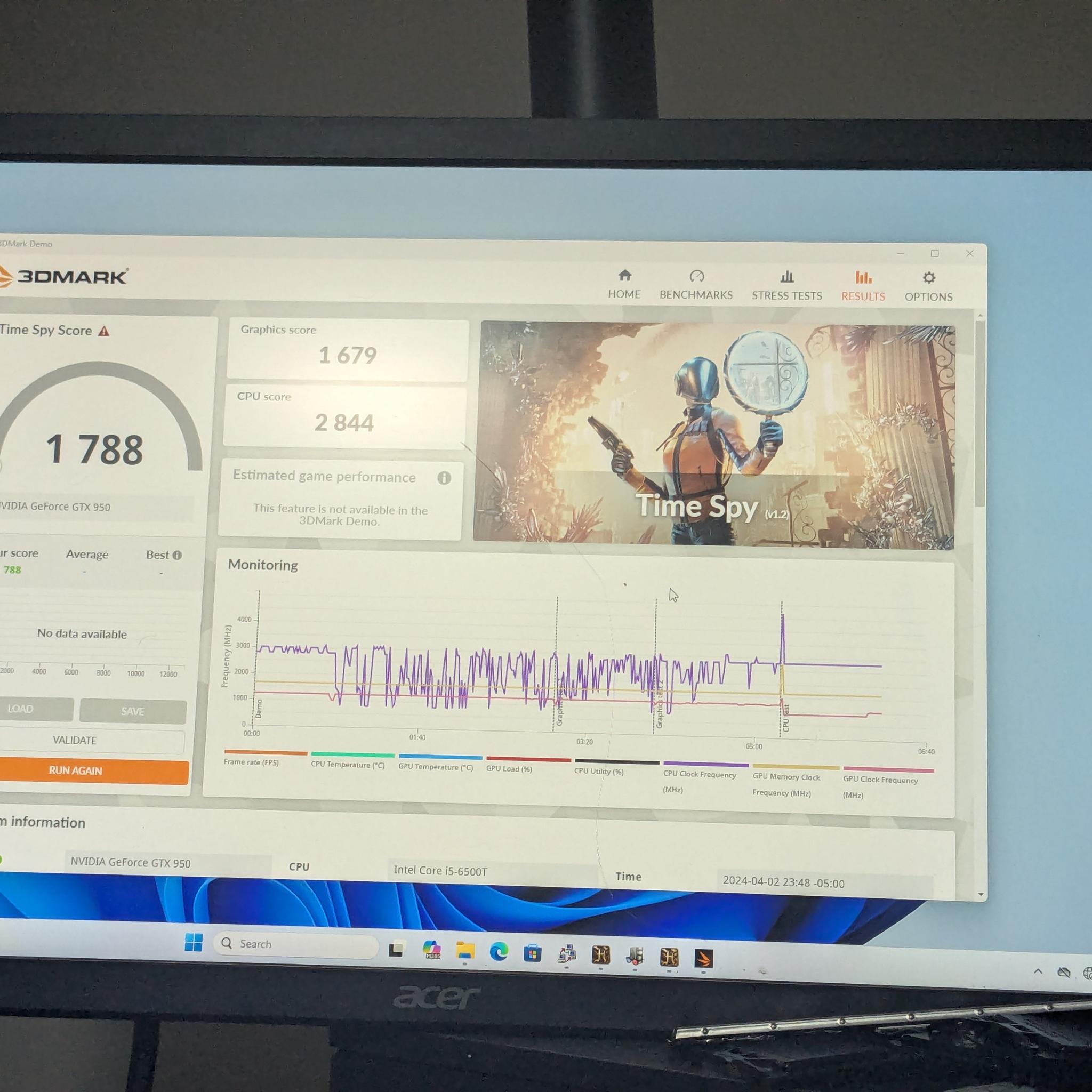 80 FPS Fortnite  | 180 Day Warranty | Win11, i5-6500T, 16GB RAM, GTX 950, 480GB SSD