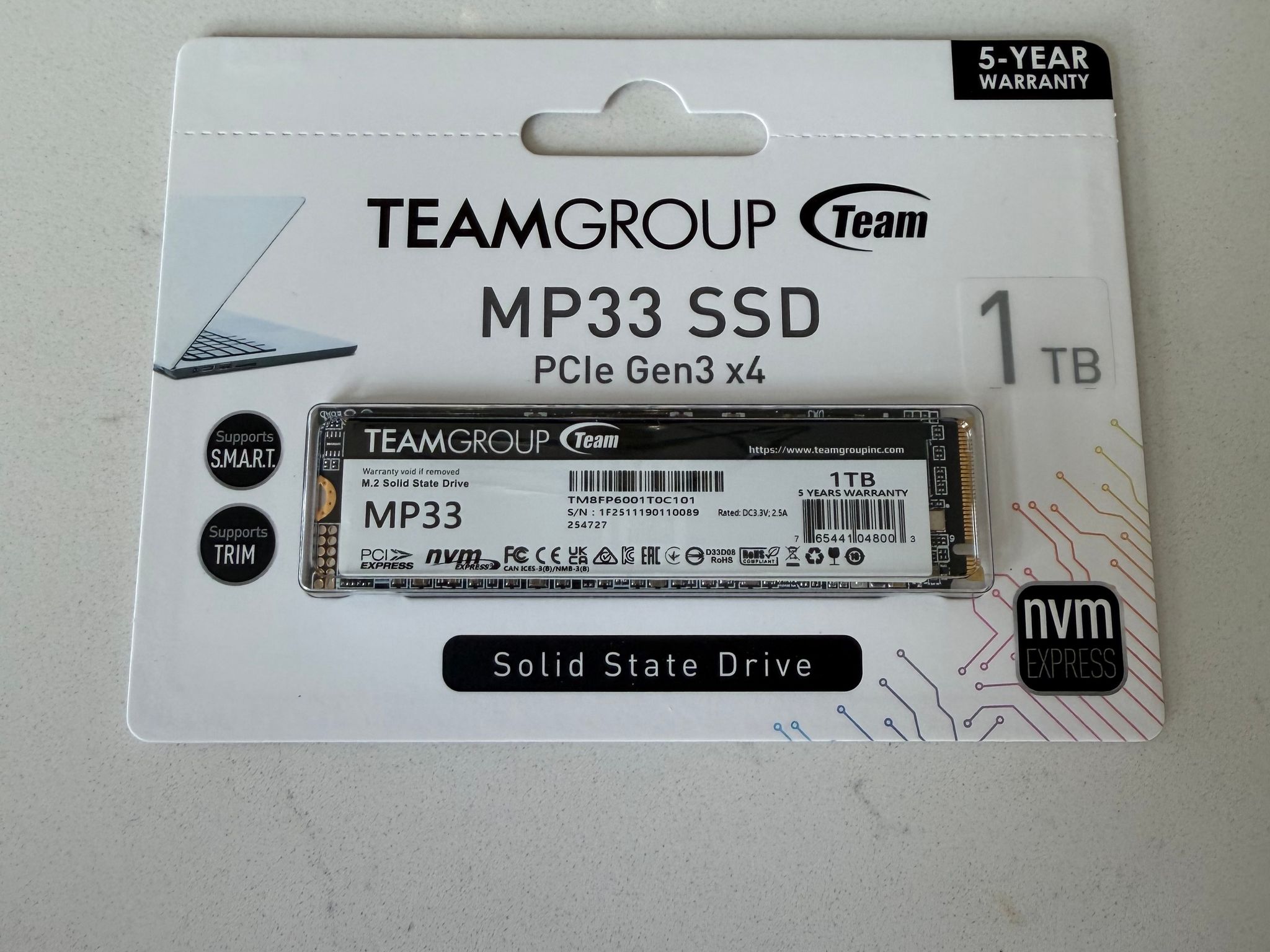 Team Group 1TB NVMe