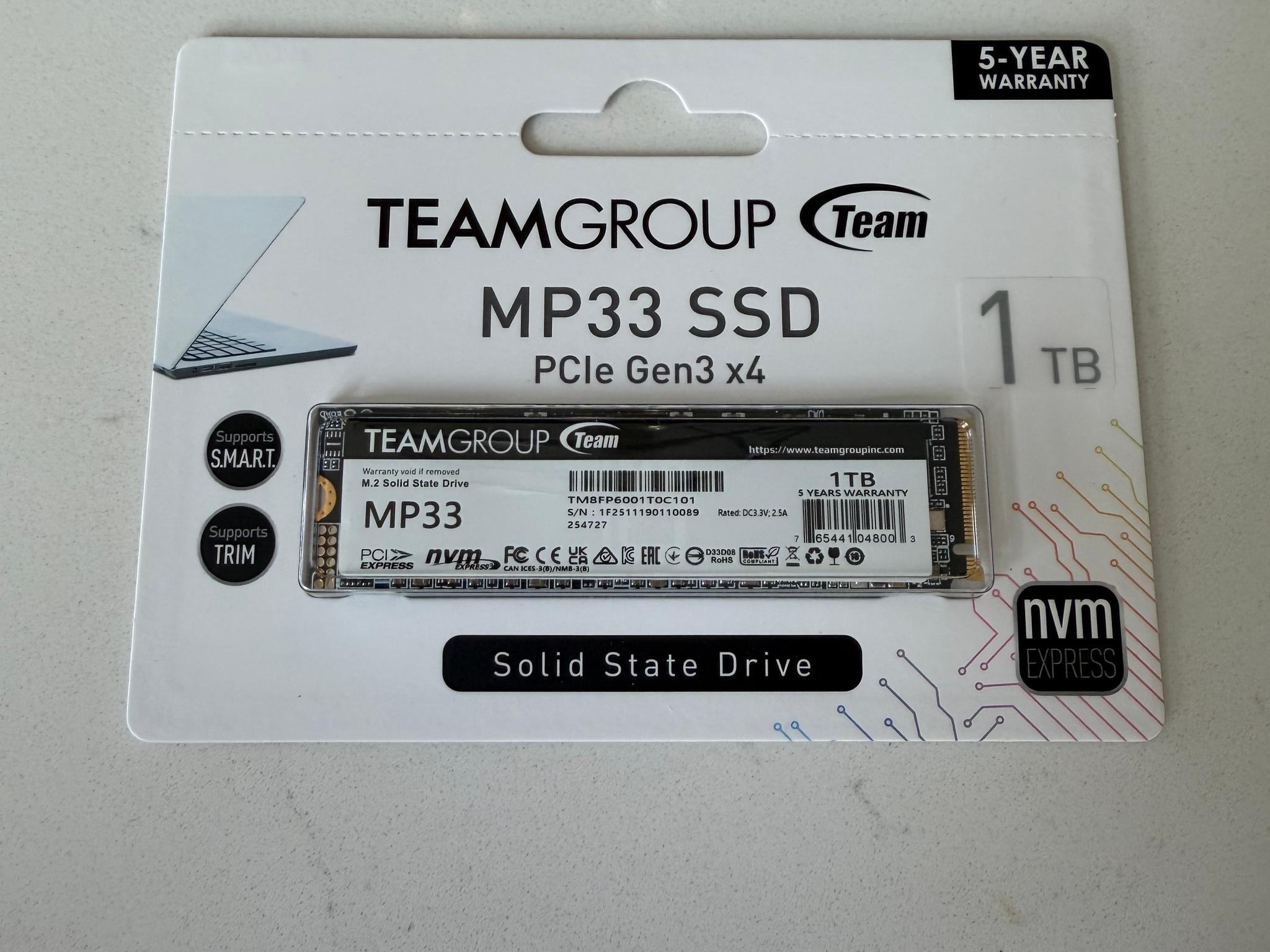 Team Group 1TB NVMe