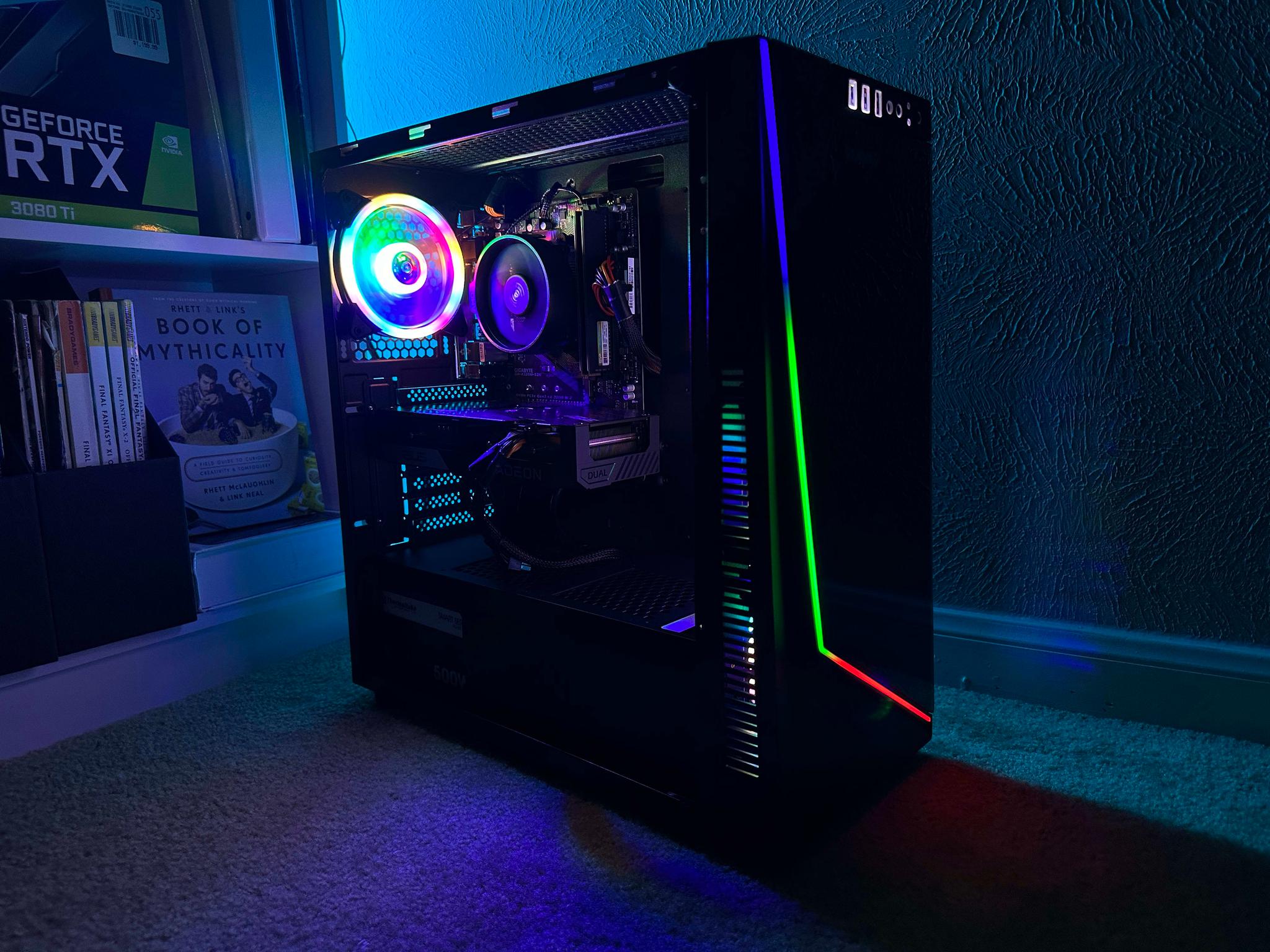 "Solar" Gaming PC - RX 6650XT + Ryzen 5 5500 + 16gb RAM