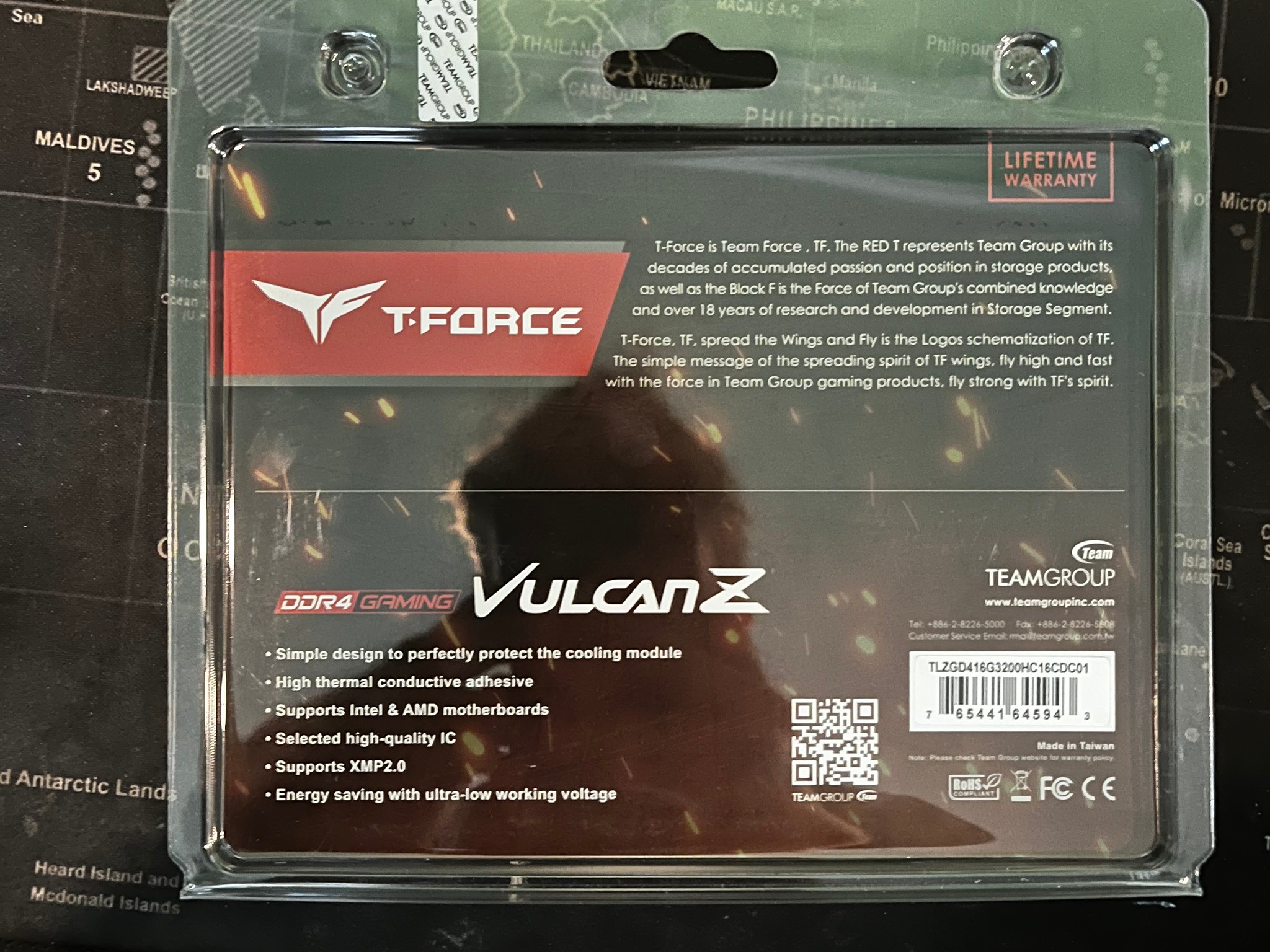 T-FORCE VULCAN Z 16GB (2 x 8GB)