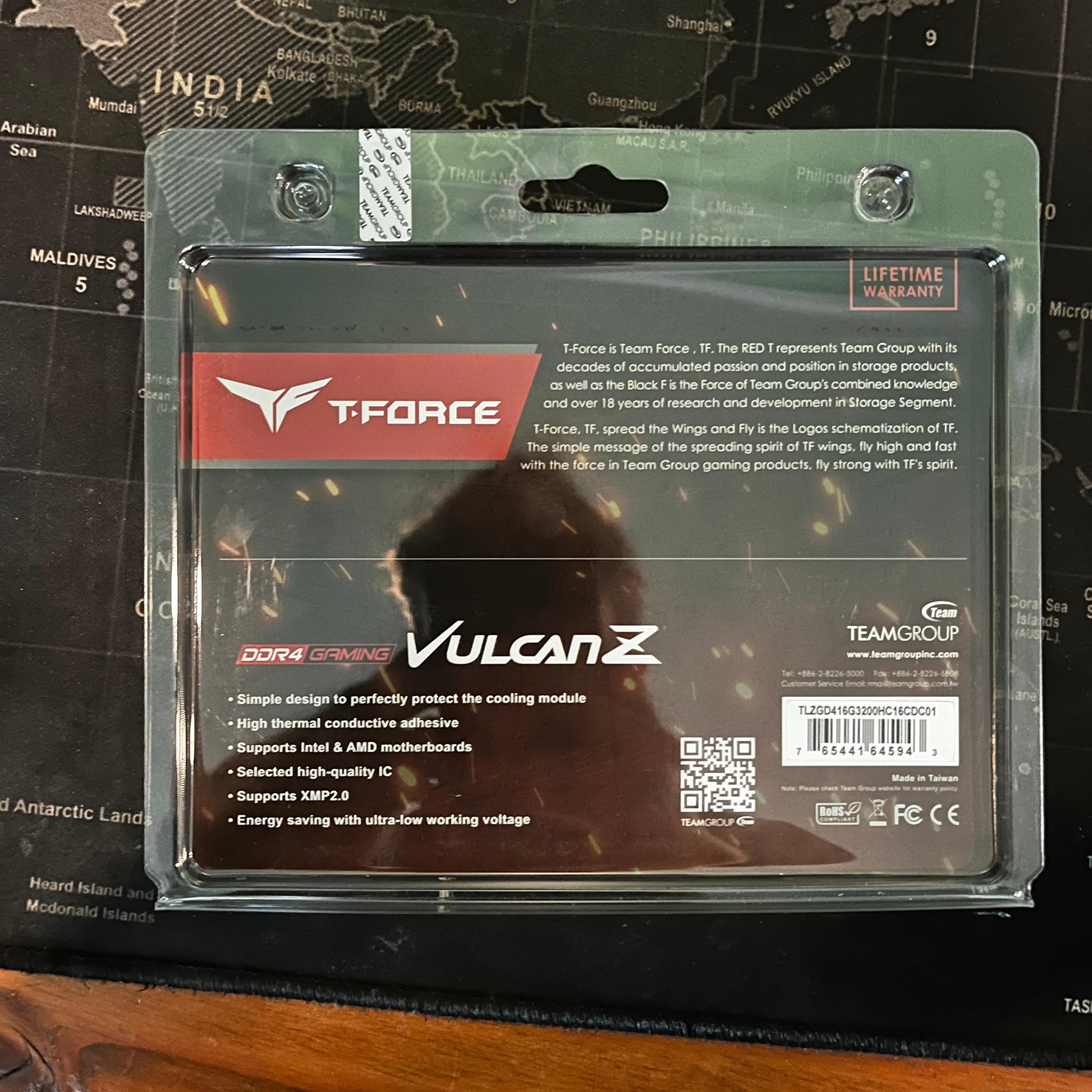 T-FORCE VULCAN Z 16GB (2 x 8GB)