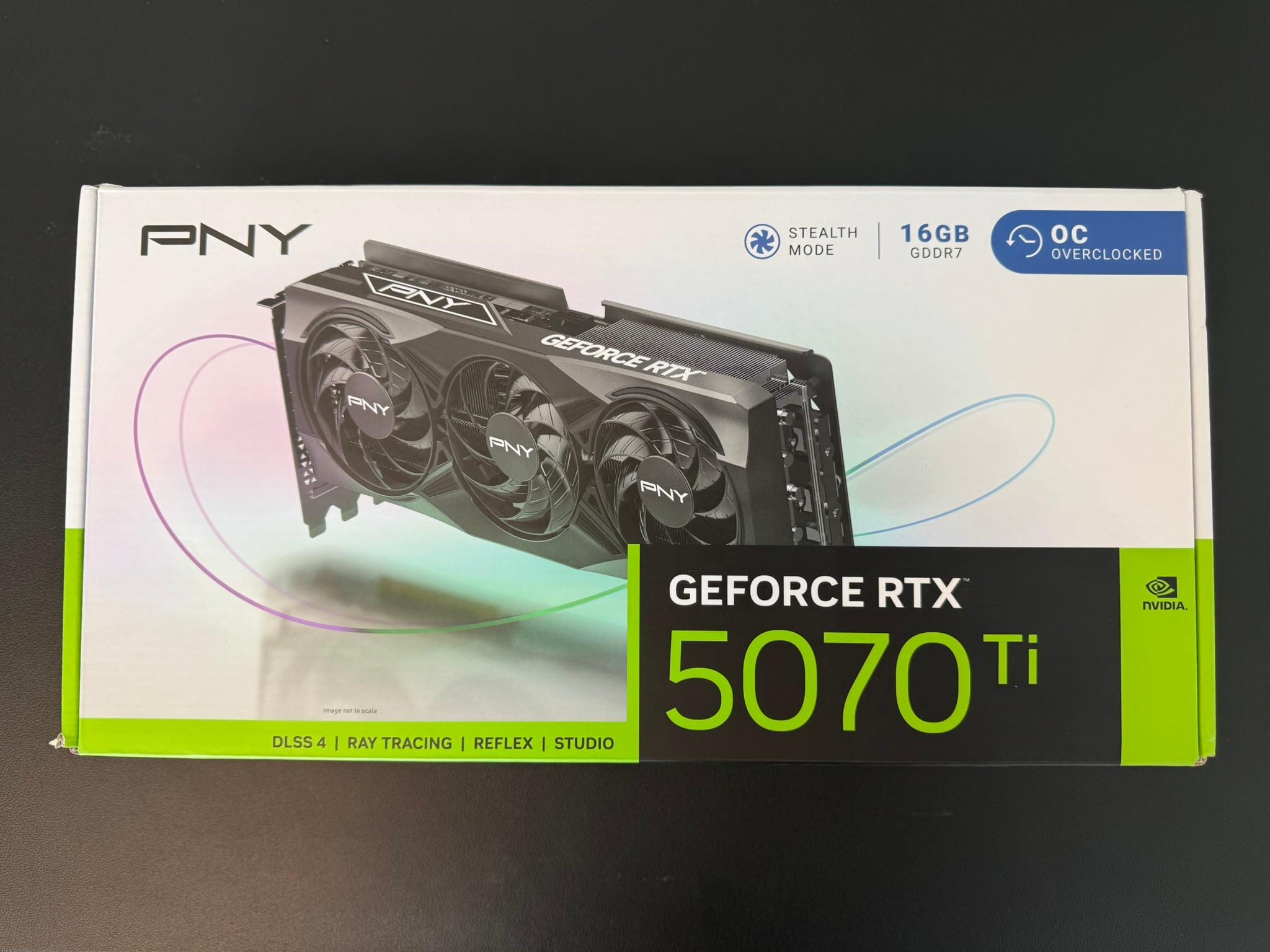 PNY GeForce RTX 5070 Ti 16GB GDDR7 Graphics Card | Tested Working | Box Included