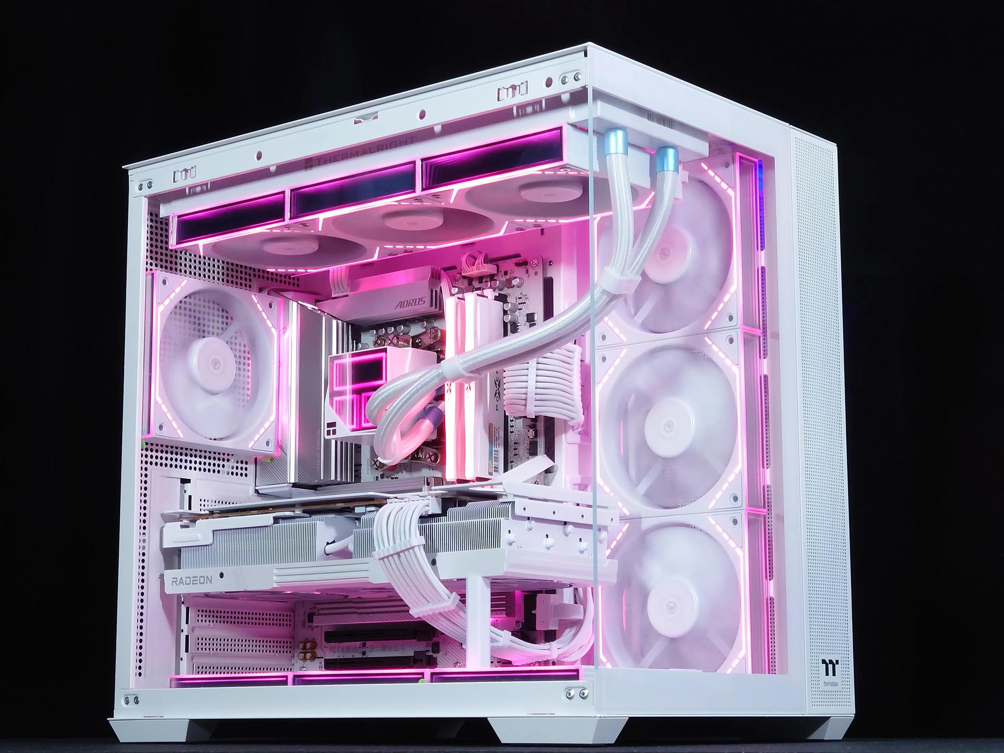 🤍🐻‍❄️Extreme Gaming PC❄️ AMD RX 7900 XT 20GB❄️AMD Ryzen 7 8700F❄️ 32GB DDR5 Ram❄️2TB NVME SSD