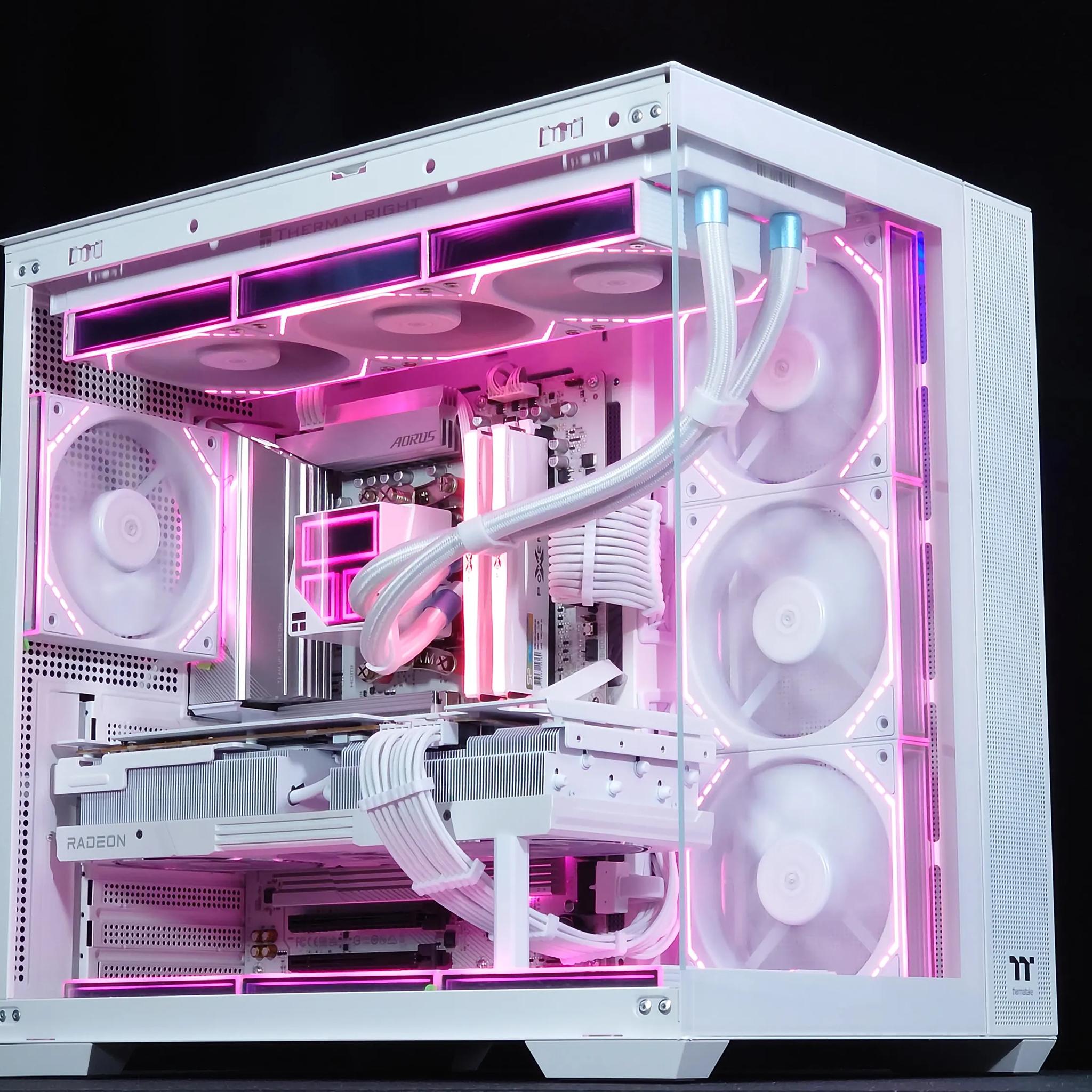 🤍🐻‍❄️Extreme Gaming PC❄️ AMD RX 7900 XT 20GB❄️AMD Ryzen 7 8700F❄️ 32GB DDR5 Ram❄️2TB NVME SSD