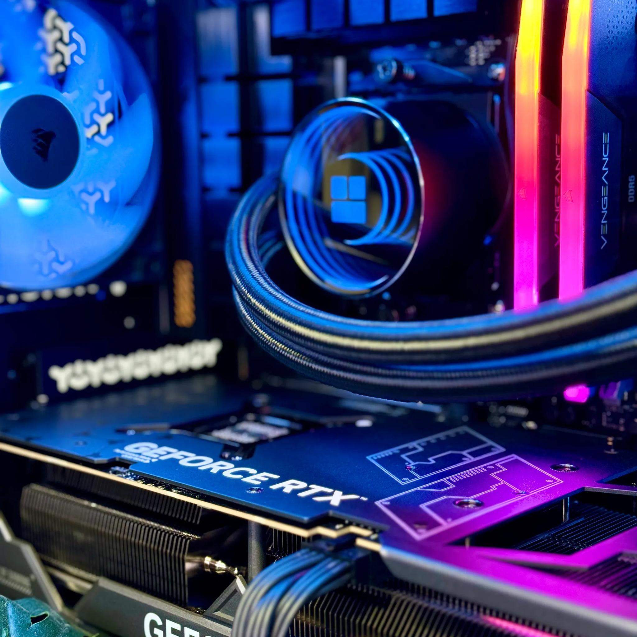 Dominator Ultra Gaming PC | Asus 4090 OC🔥 7800x3D🔥 2TB Gen4 M.2🔥 Corsair 32GB DDR5 & 1000w PSU