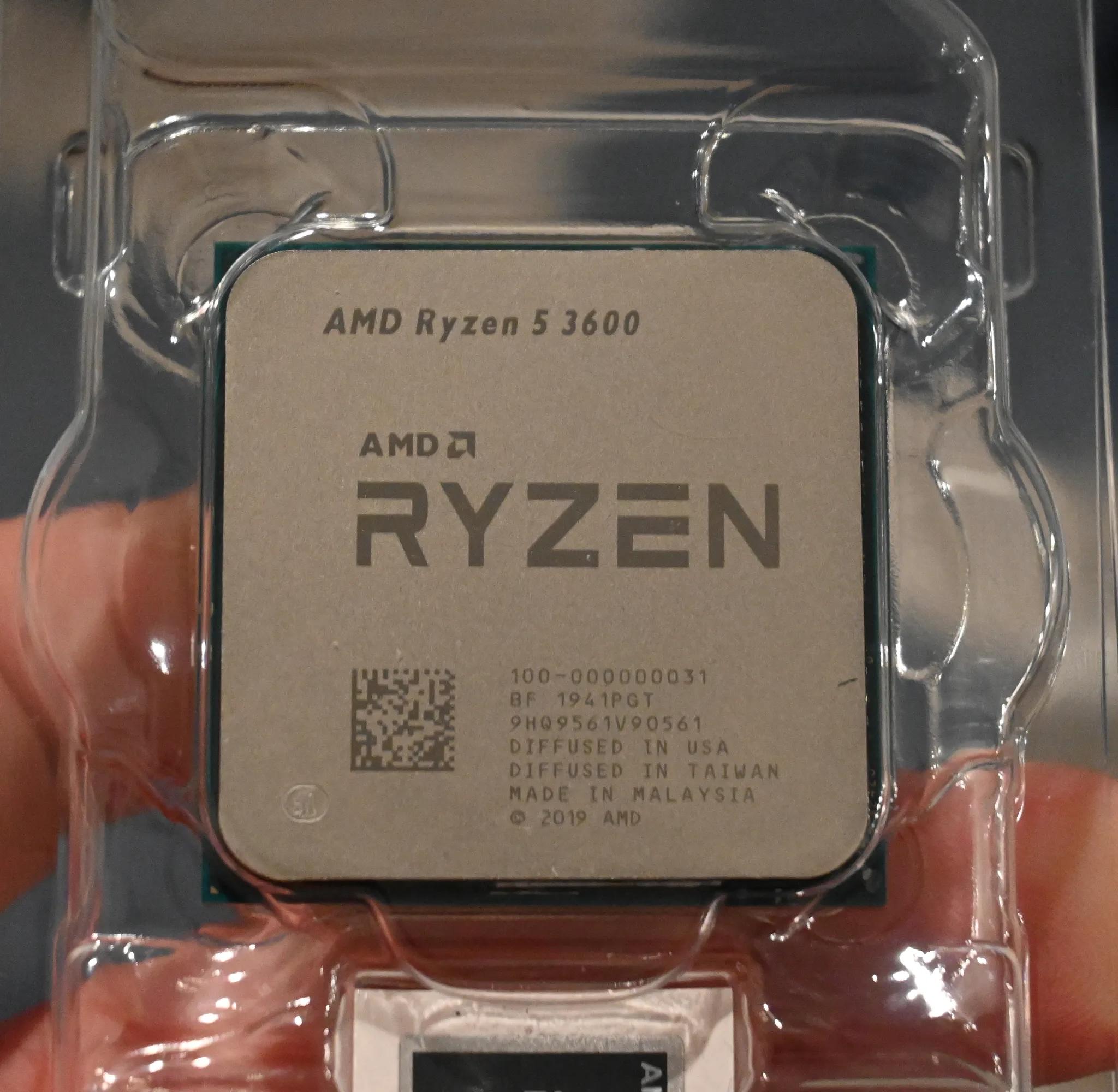 Used AMD Ryzen 3600 6 Core Processor