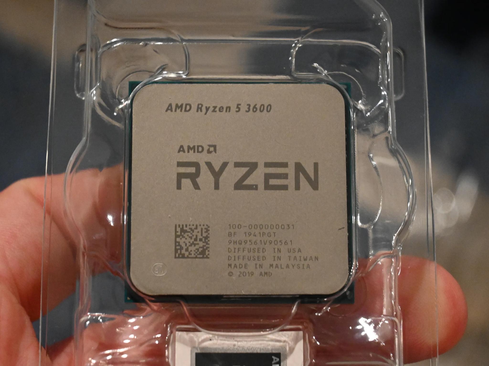 Used AMD Ryzen 3600 6 Core Processor
