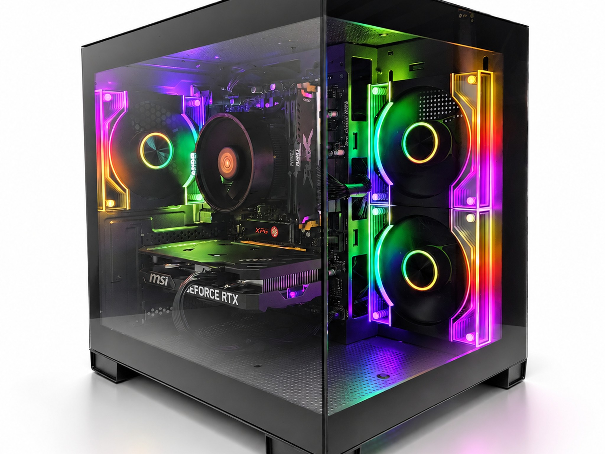 CUBEX HIGH FPS GAMING PC | Ryzen 5 3500 | RTX 4060 8GB | 16GB RAM | 512GB NVMe