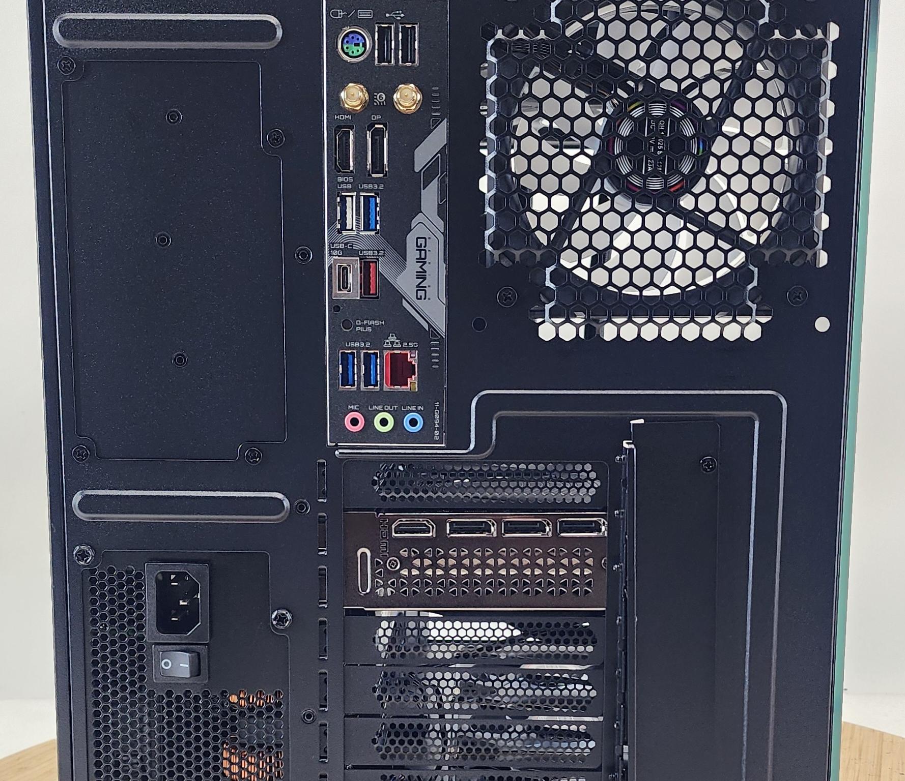 Gaming PC Ryzen 7 7700 32GB RAM 1TB SSD RTX 5070 12GB Windows 11 Computer