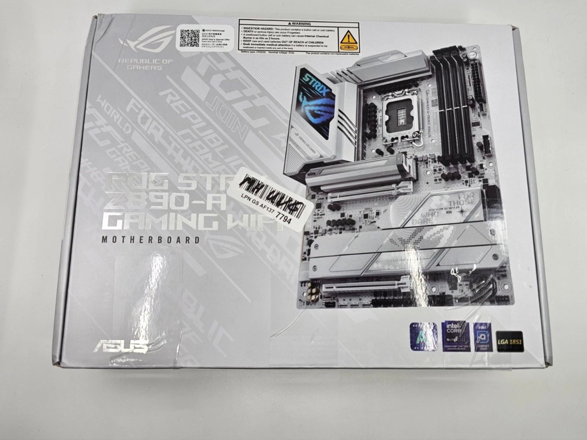 (READ) ASUS ROG Strix Z890-A Gaming WiFi