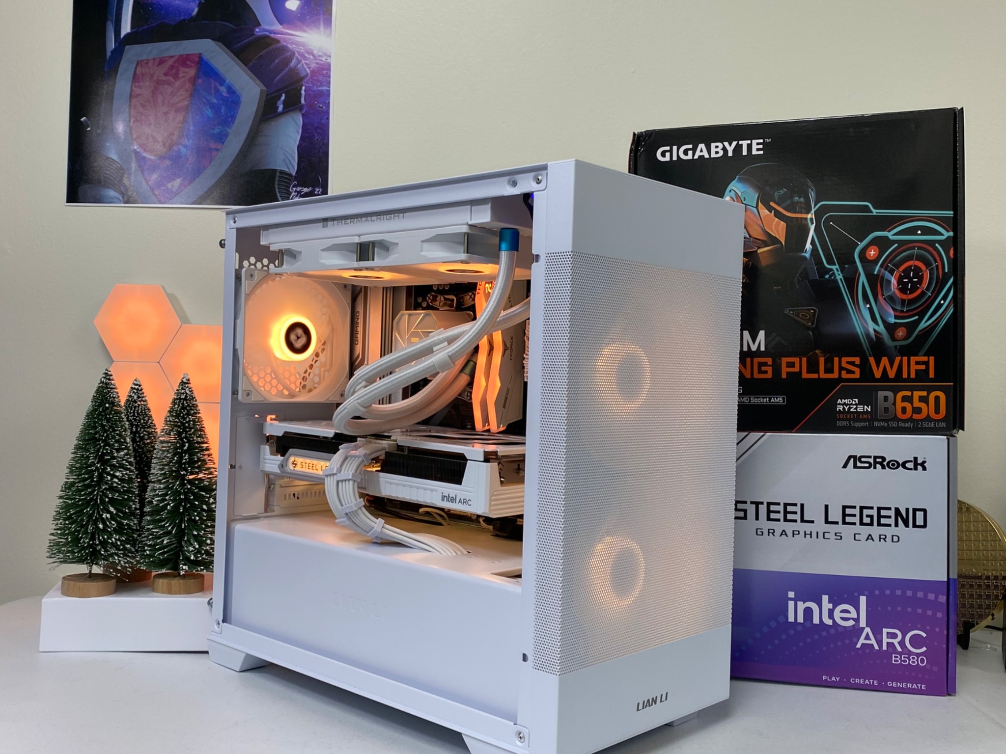 ❄️ "Frost Vortex" Gaming PC – Power and Style Combined! ❄️