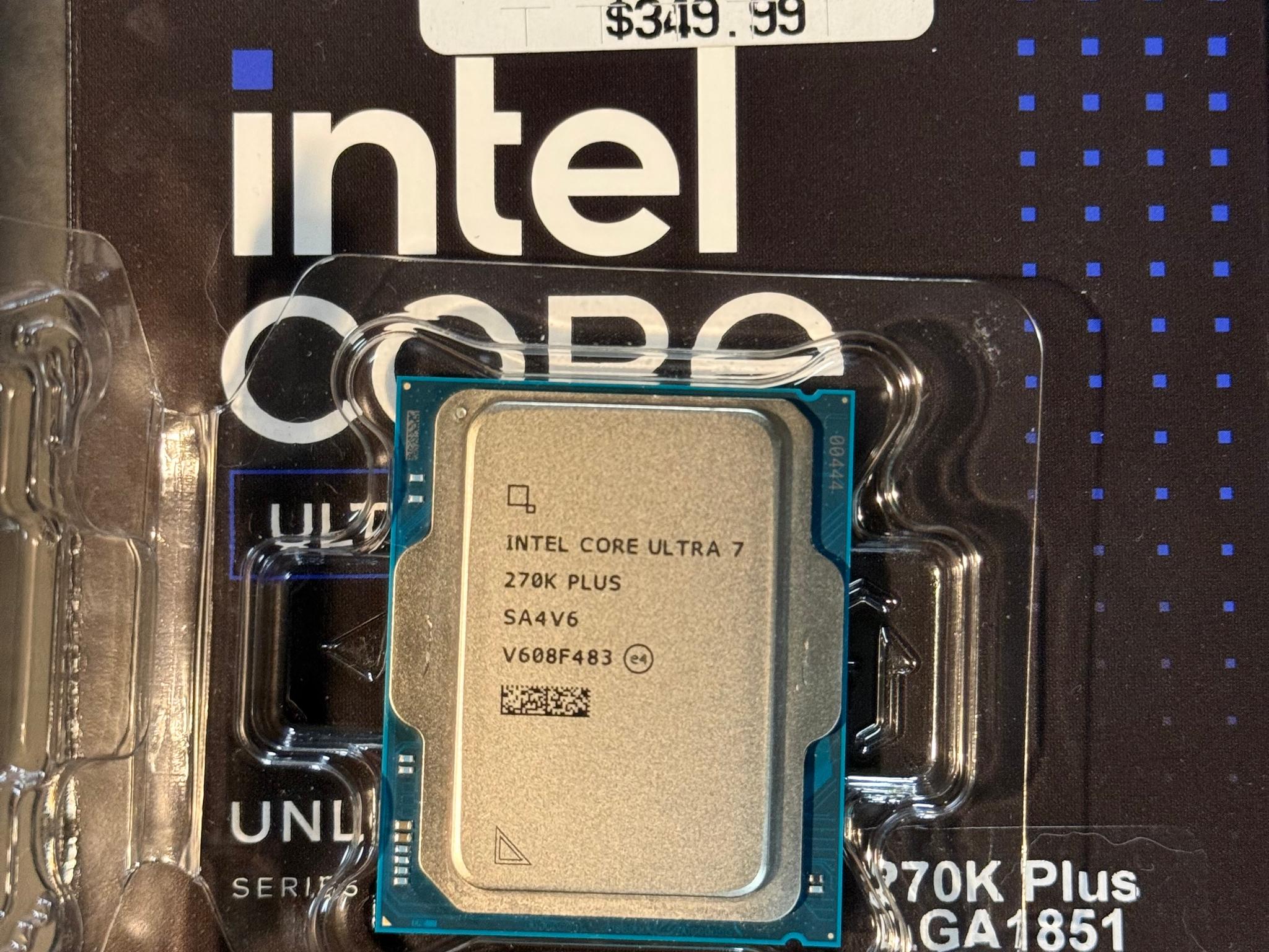 Intel Core Ultra 7 270K Plus| ASUS TUF Z890 Gaming PLUS WIFI