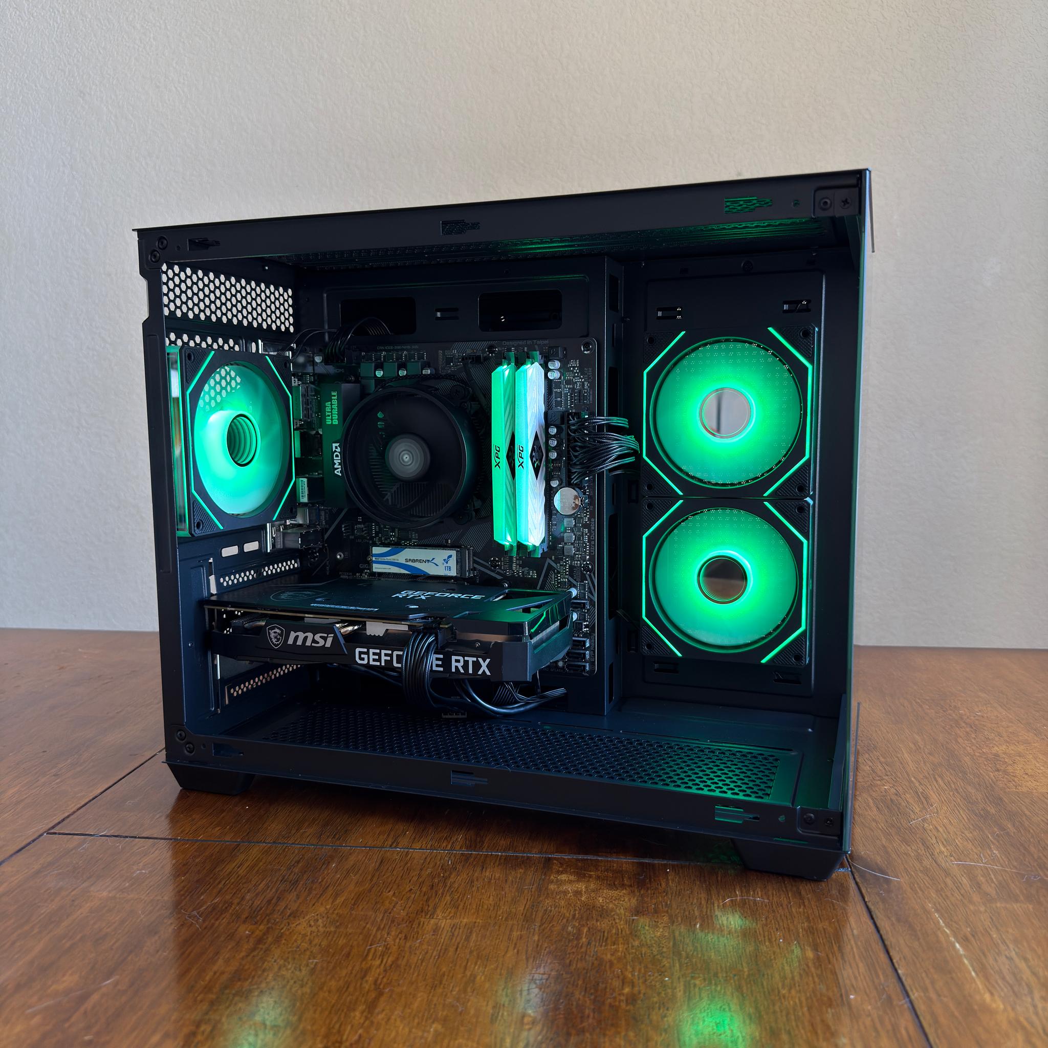 Gaming PC | RTX 3060 12GB | Ryzen 3600 | 16GB RAM | 1 TB NVME | Windows 11 | WiFi & BT