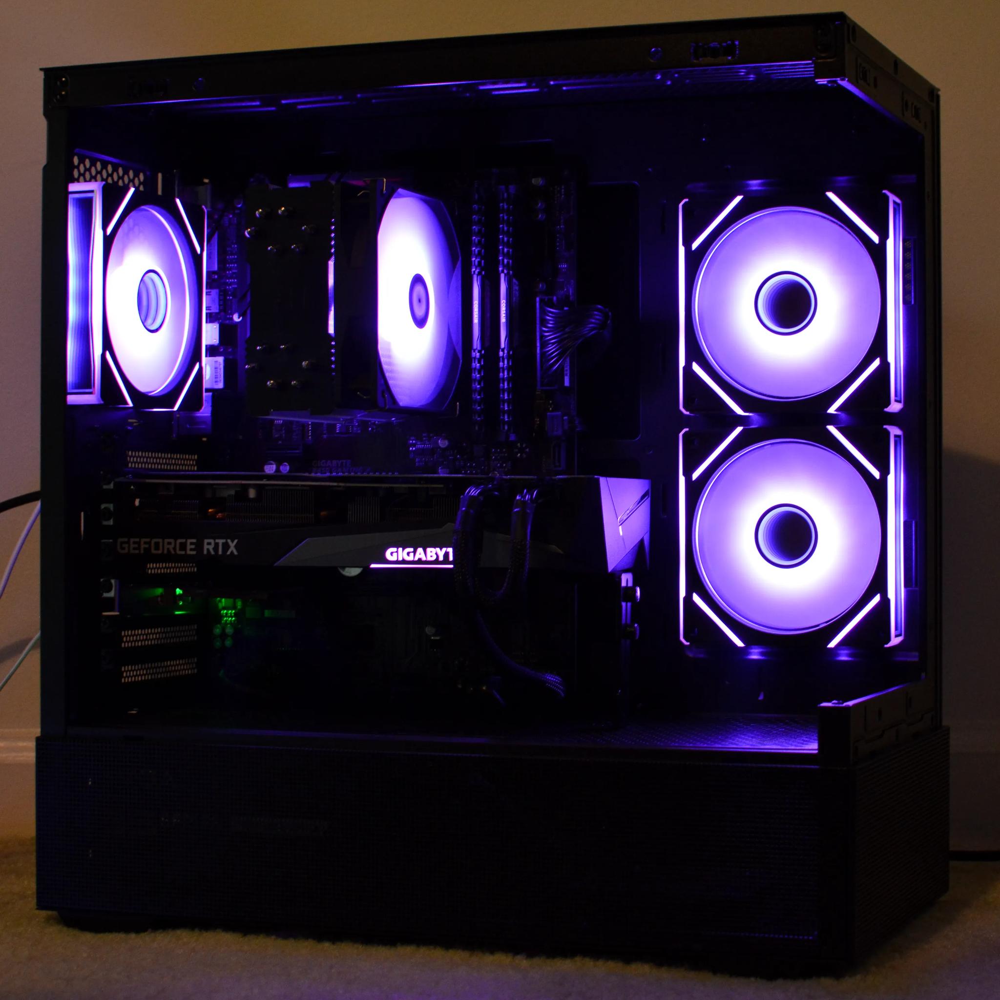 Infinity Mirror Gaming PC • RTX 3060 Ti • Ryzen 5 3600