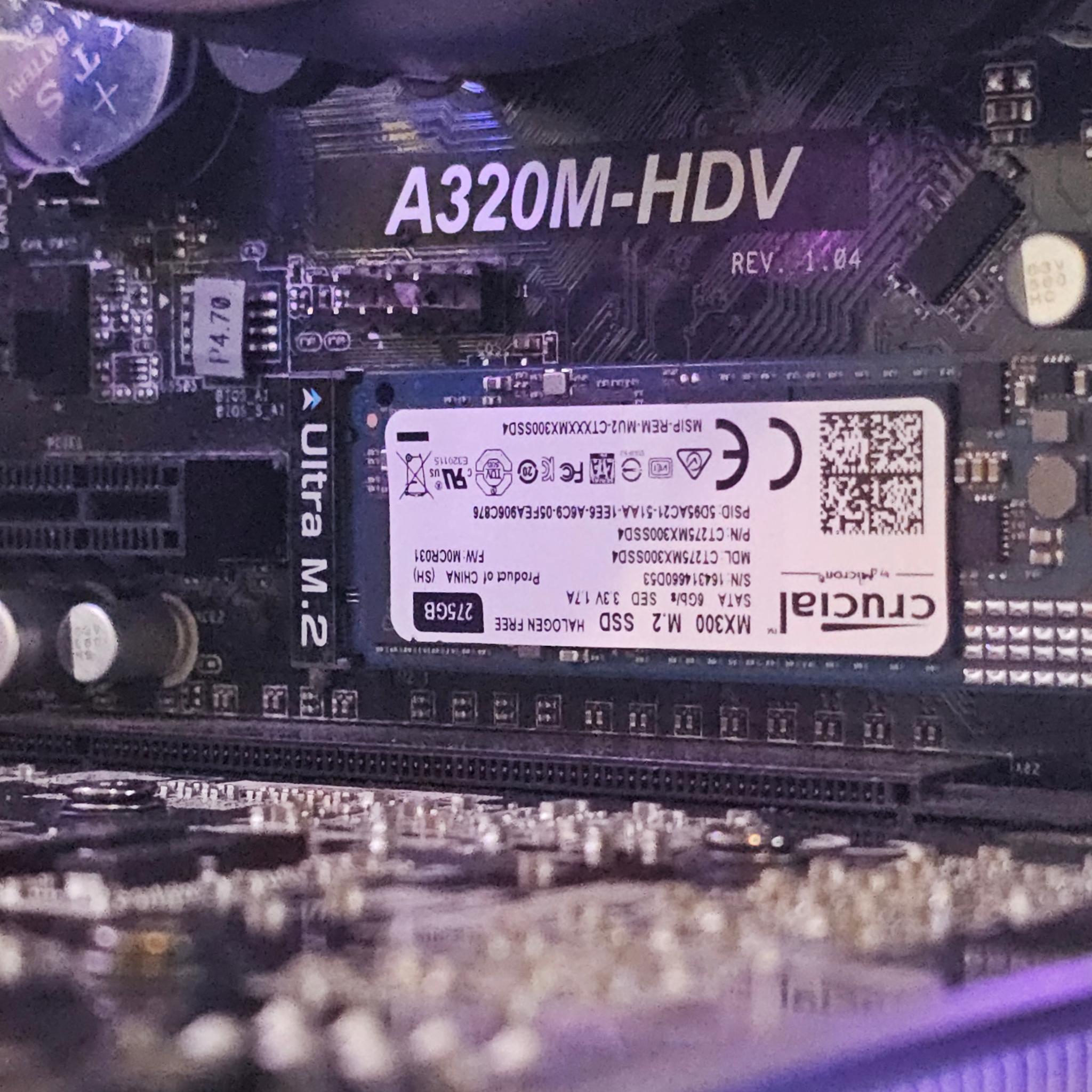 Mirage 1080p / RTX 2060 6GB / Ryzen 5 1600AF / 16GB DDR4 / 275GB SSD + 1TB HDD / RGB HUB