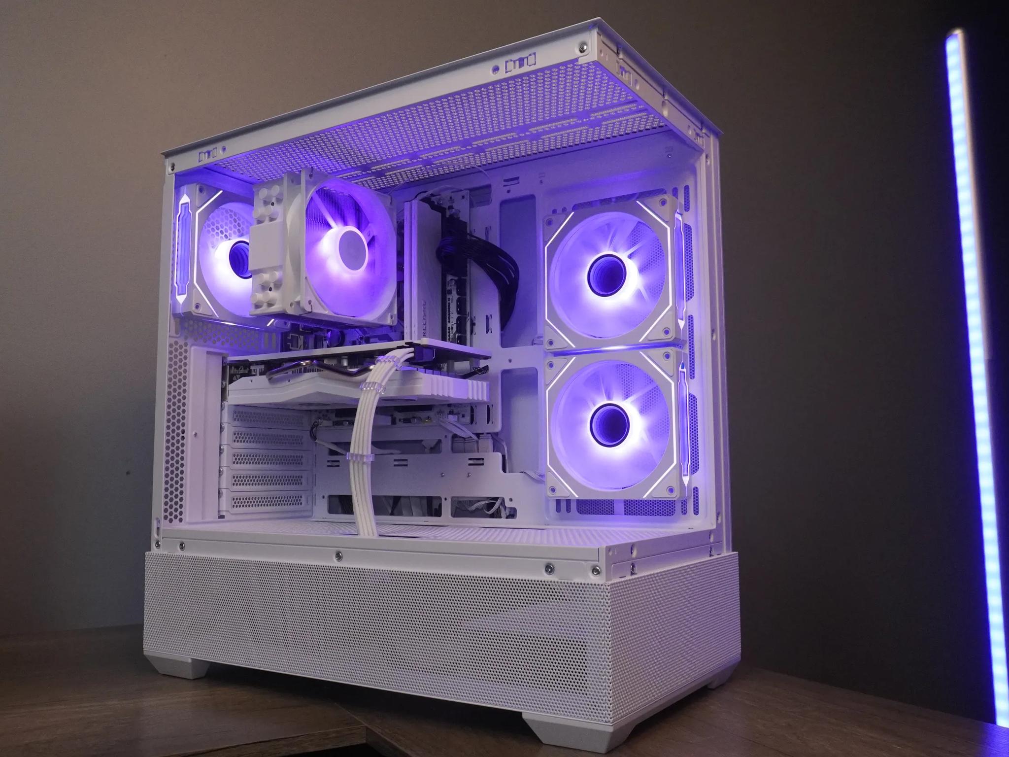 🤍ALL WHITE🤍 Starter GAMING MACHINE 🧡RX 580 2048SP 🧡 Ryzen 5 5500 | 32GB | 1TB...
