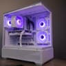 🤍ALL WHITE🤍 Starter GAMING MACHINE 🧡RX 580 2048SP 🧡 Ryzen 5 5500 | 32GB | 1TB...