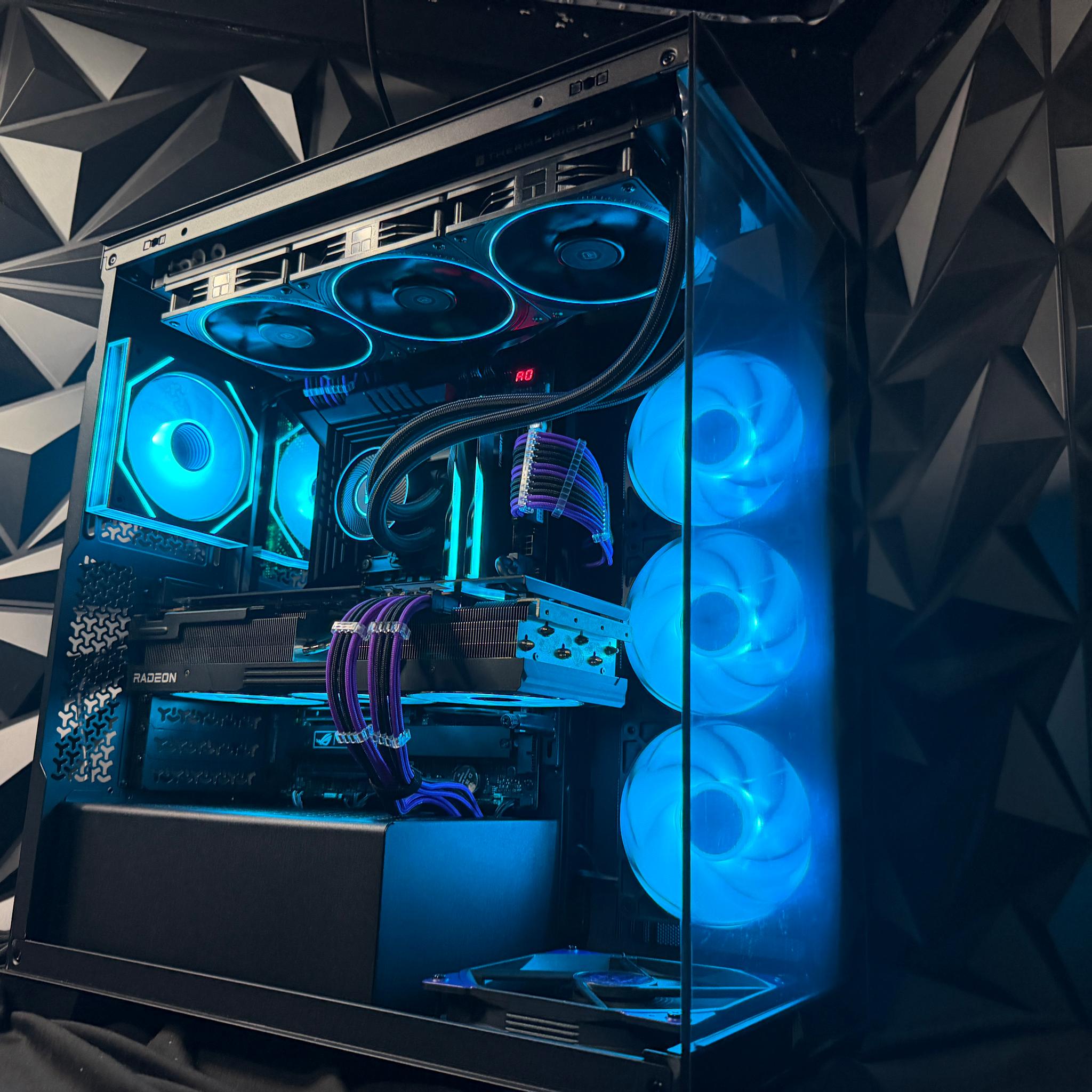 🌌💜 VIOLET MIDNIGHT 💜🌌 i9 12900K| RX 7900 XT| 32 GB DDR5 7600MHz| 4.5 TB NVMe| 850W Gold PSU