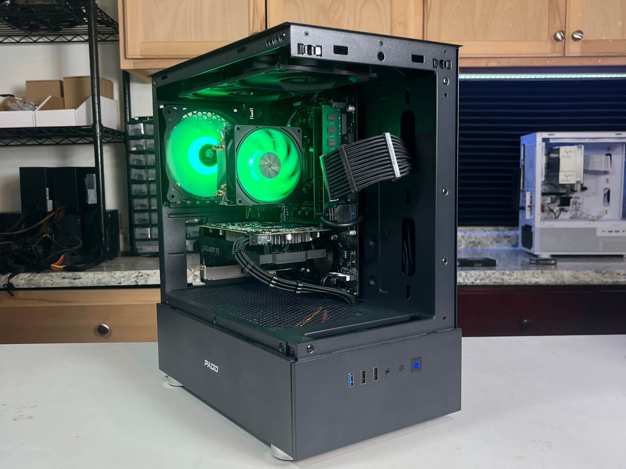 🟢⚫️ | Budget RGB Gaming PC | i7-4770* + GTX 1650 4GB | WiFi | 16GB
