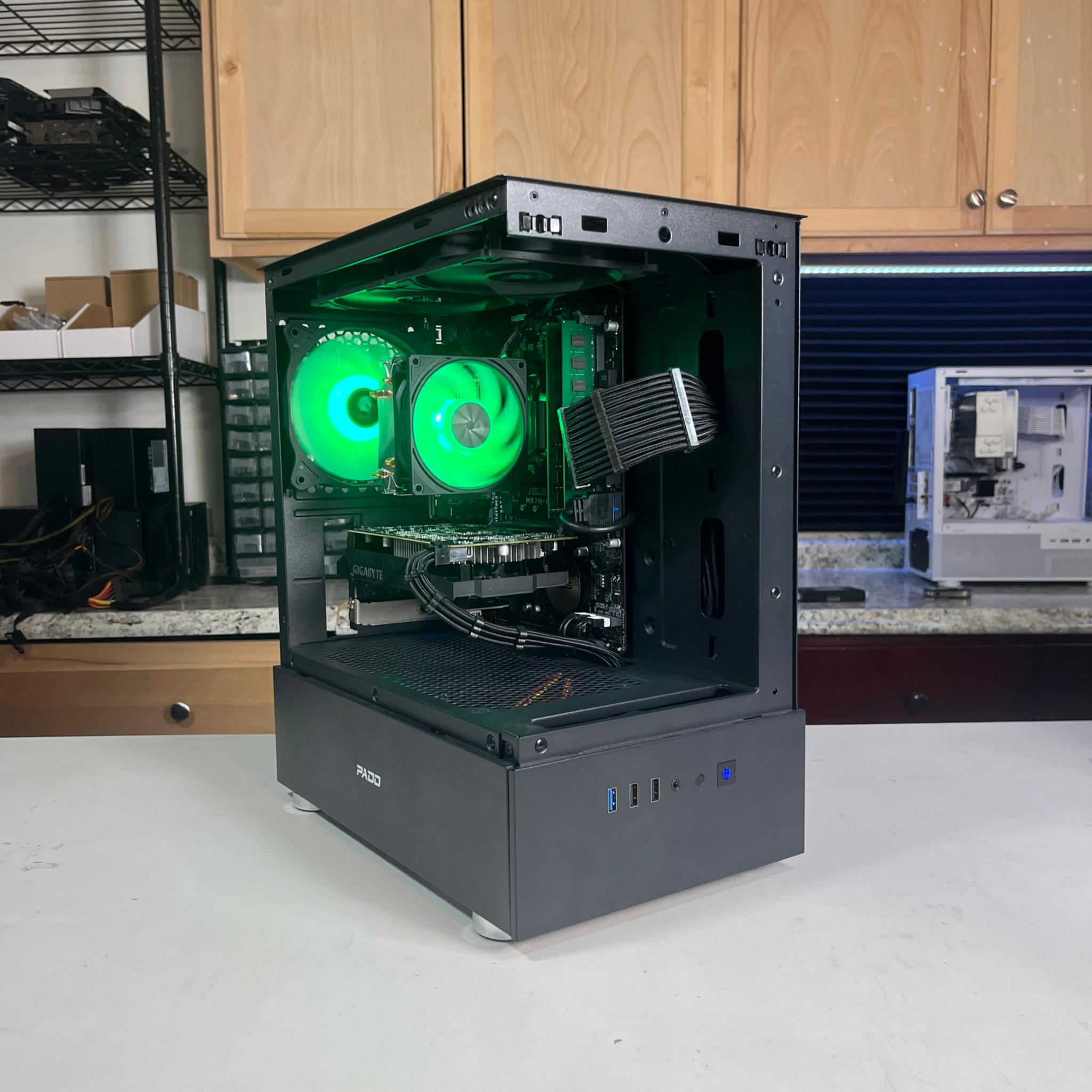 🟢⚫️ | Budget RGB Gaming PC | i7-4770* + GTX 1650 4GB | WiFi | 16GB